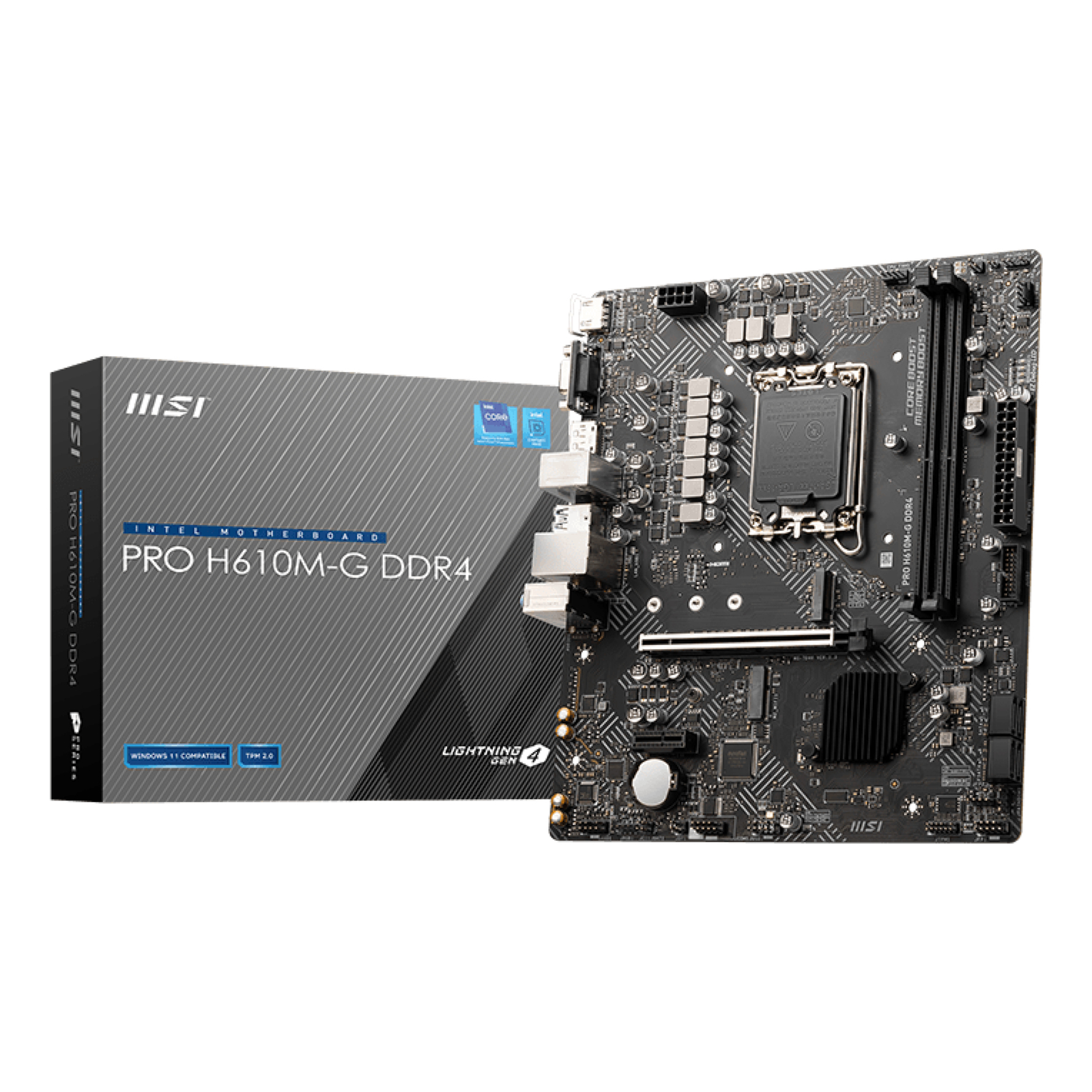 MSI Pro Pro H610M-G DDR4 motherboard
