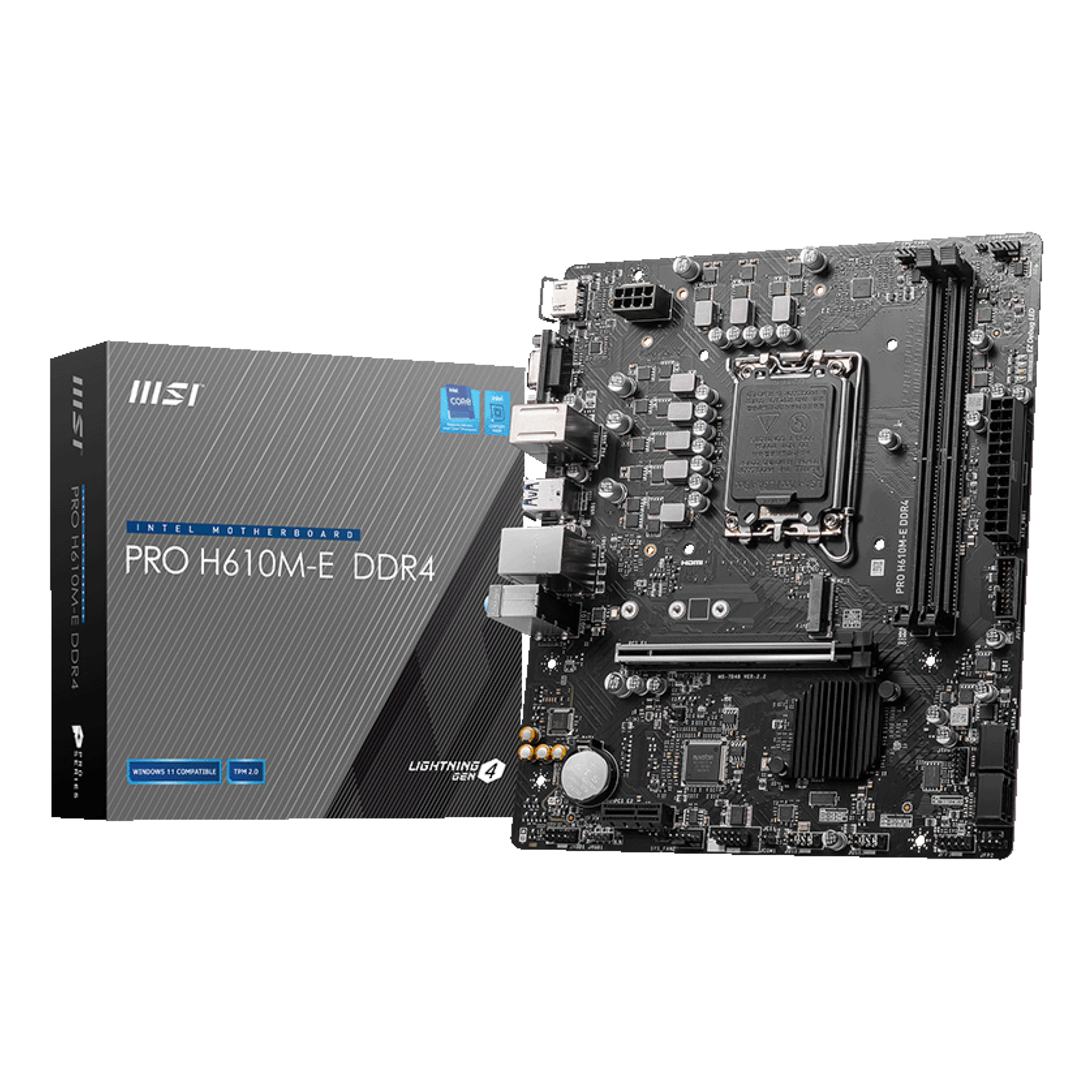 MSI PRO H610M-E DDR4 H610,S1700,mATX,DDR4