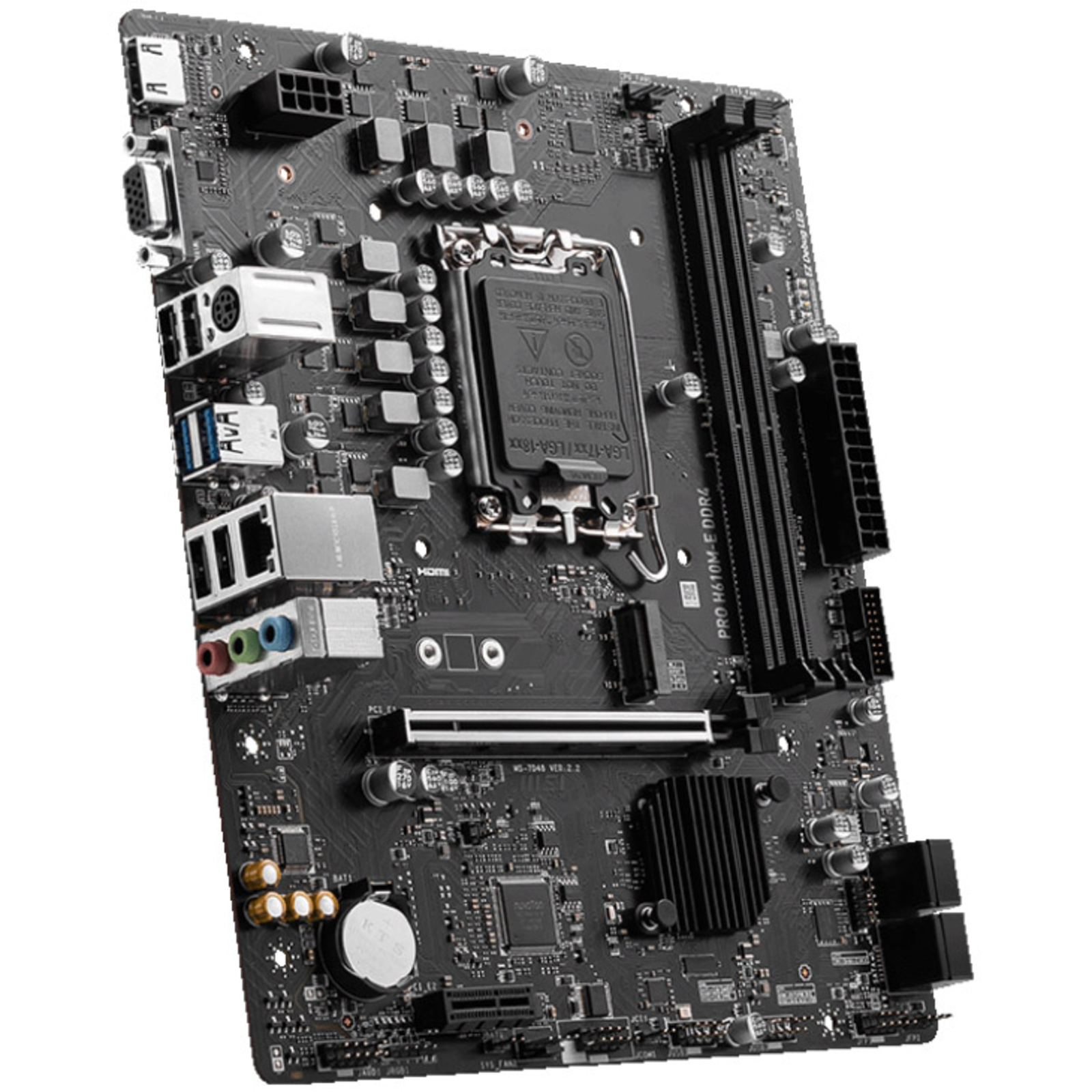 MSI PRO H610M-E DDR4 H610,S1700,mATX,DDR4