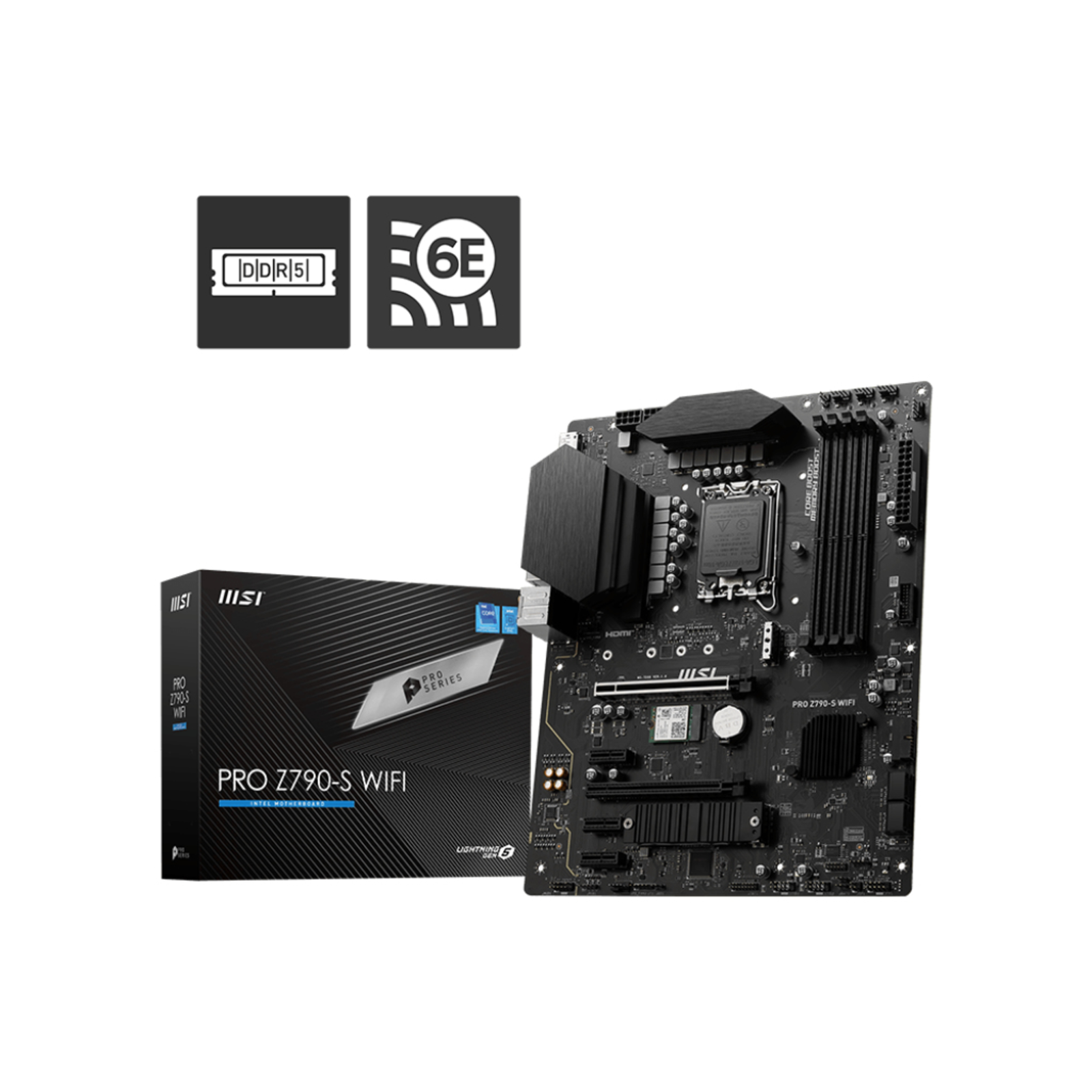 MSI PRO Z790-S WIFI Motherboard Intel Z790 ATX