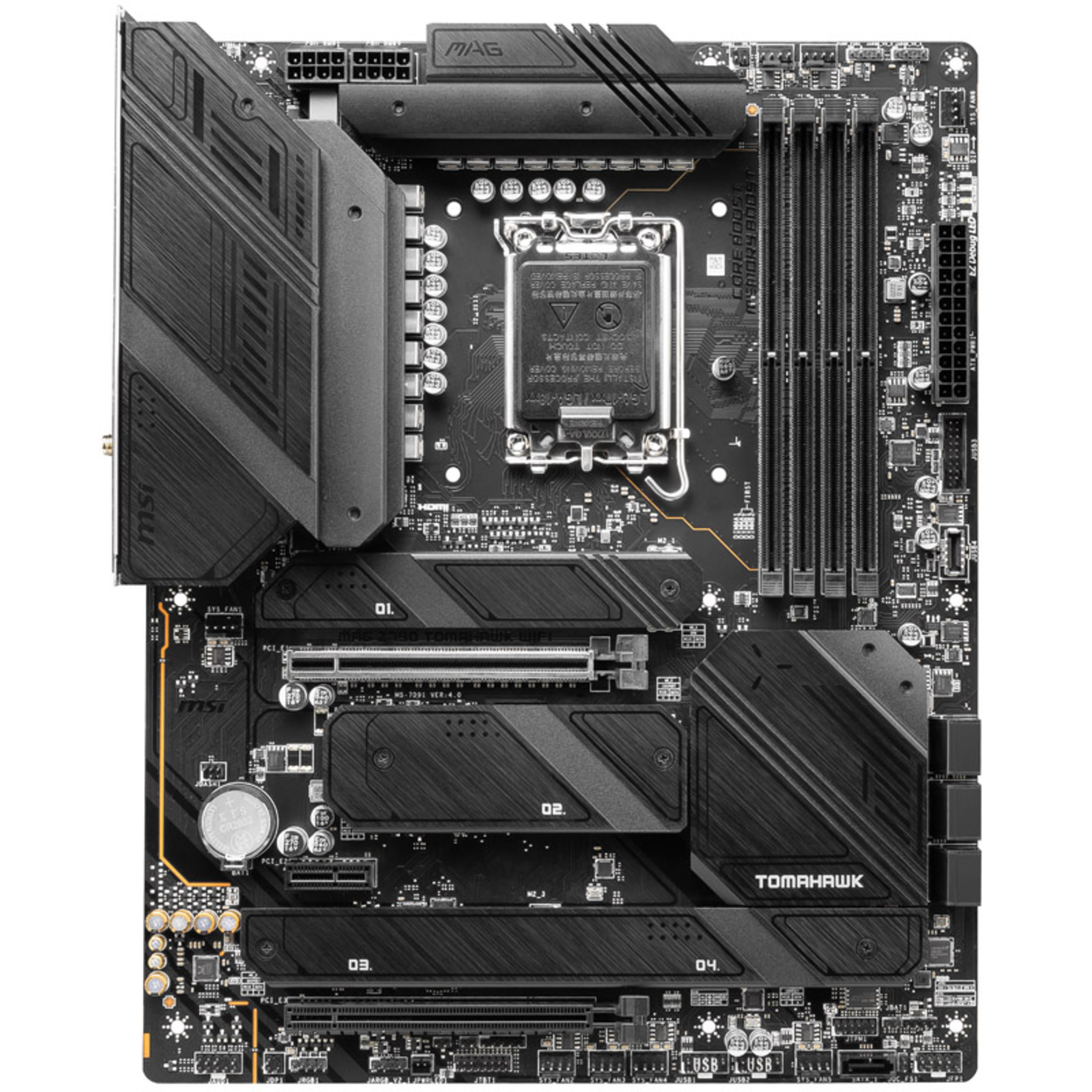 MSI MAG Z790 TOMAHAWK WIFI Gaming motherboard Socket 1700
