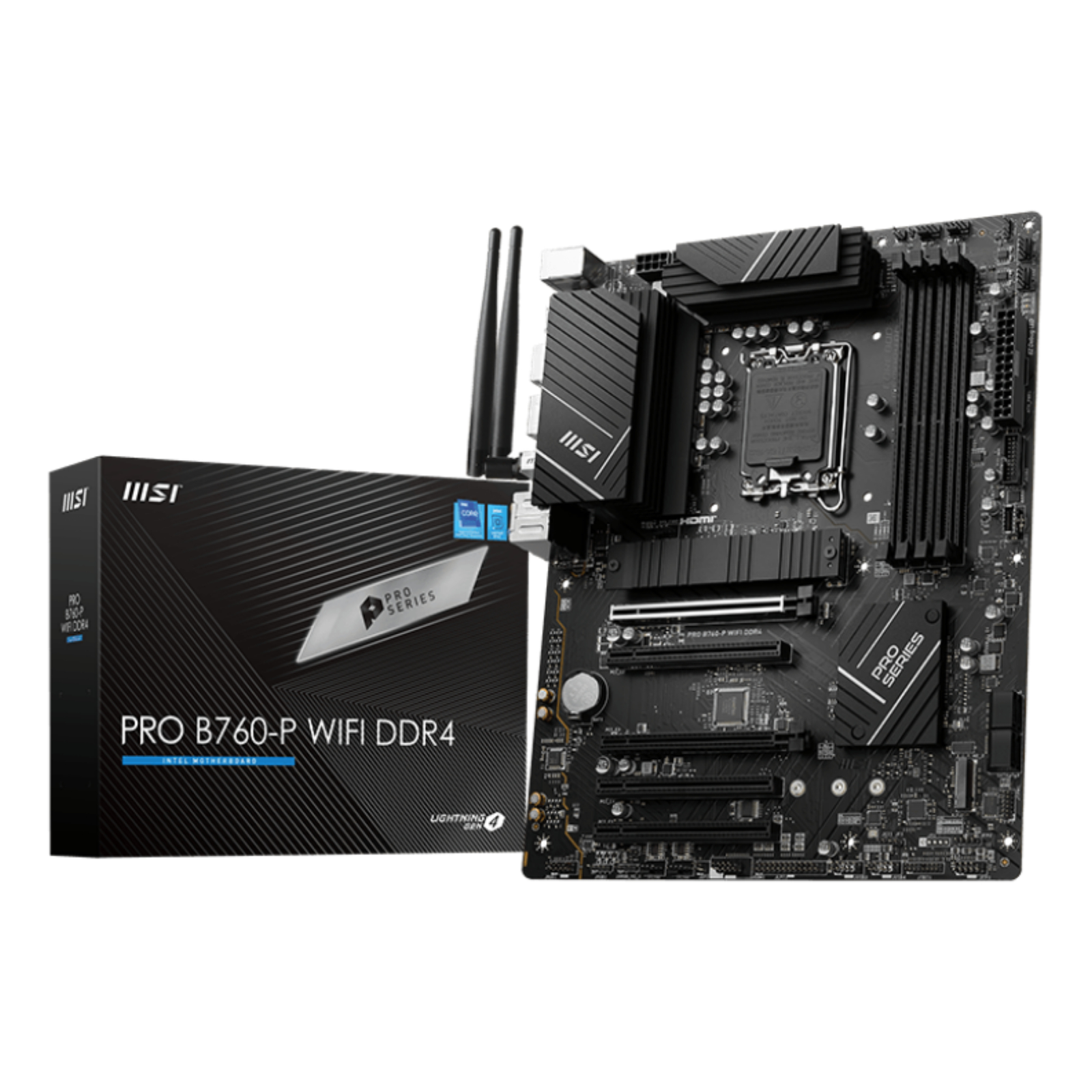 MSI PRO B760-P Wifi DDR4 B760,S1700,ATX,DDR4