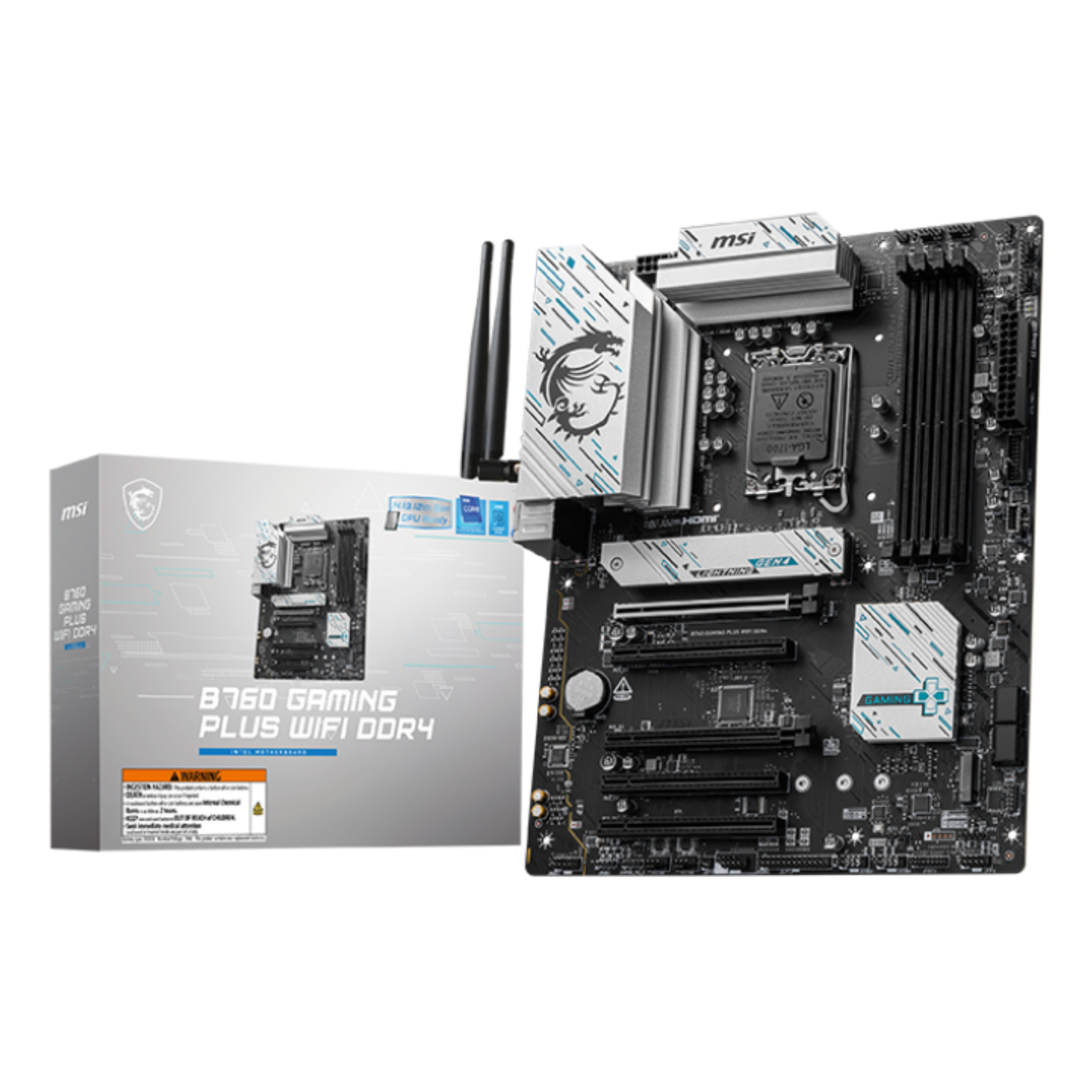MSI B760 GAMING PLUS WIFI DDR4 7D98-043R S1700 Retail