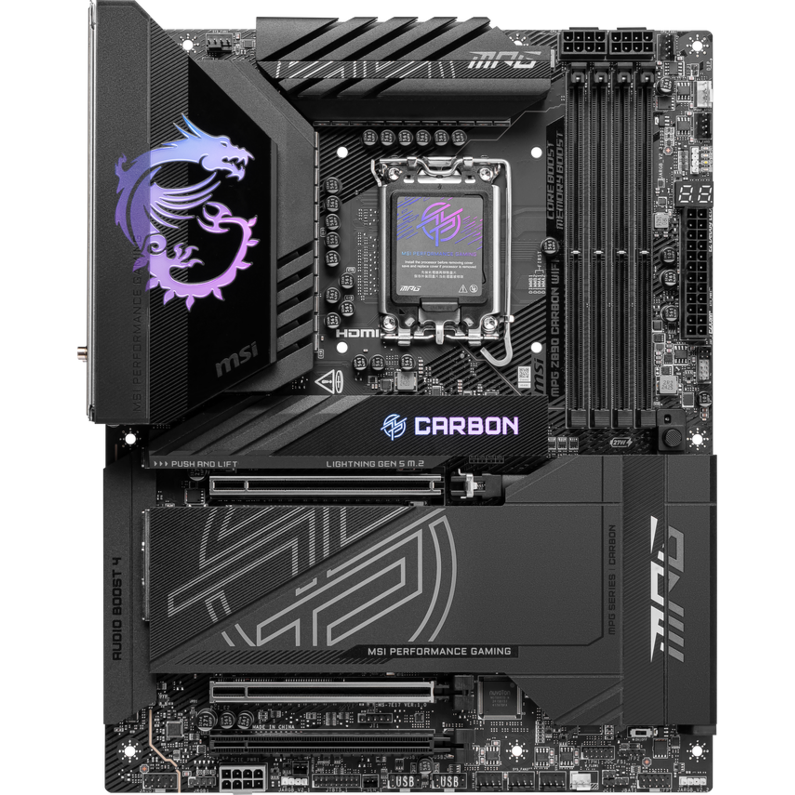 MSI MPG Z890 CARBON WIFI motherboard