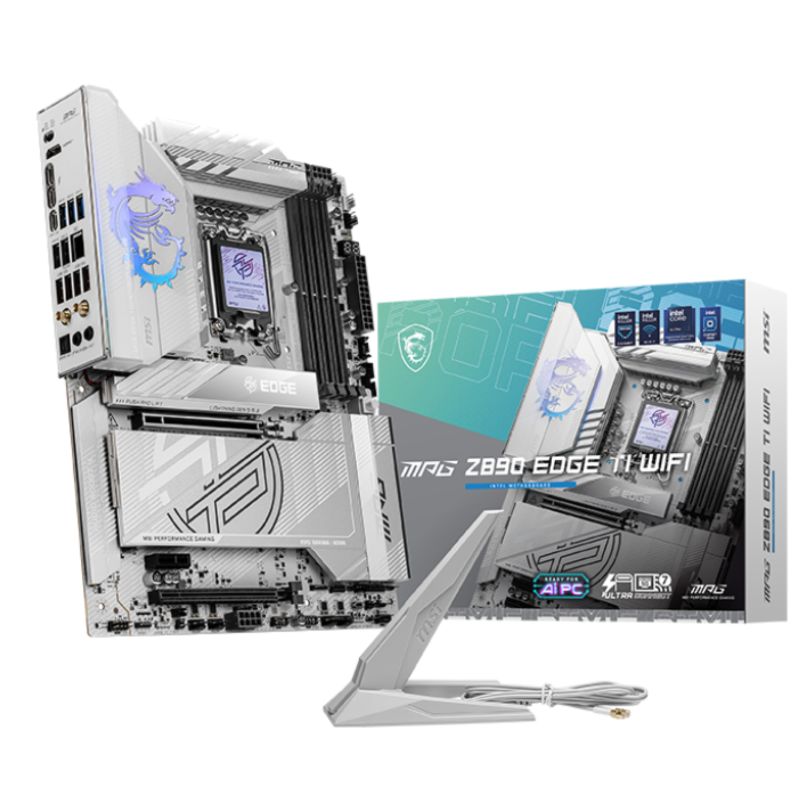 MSI MPG Z890 EDGE TI WIFI ATX LGA1851 Socket Intel Z890