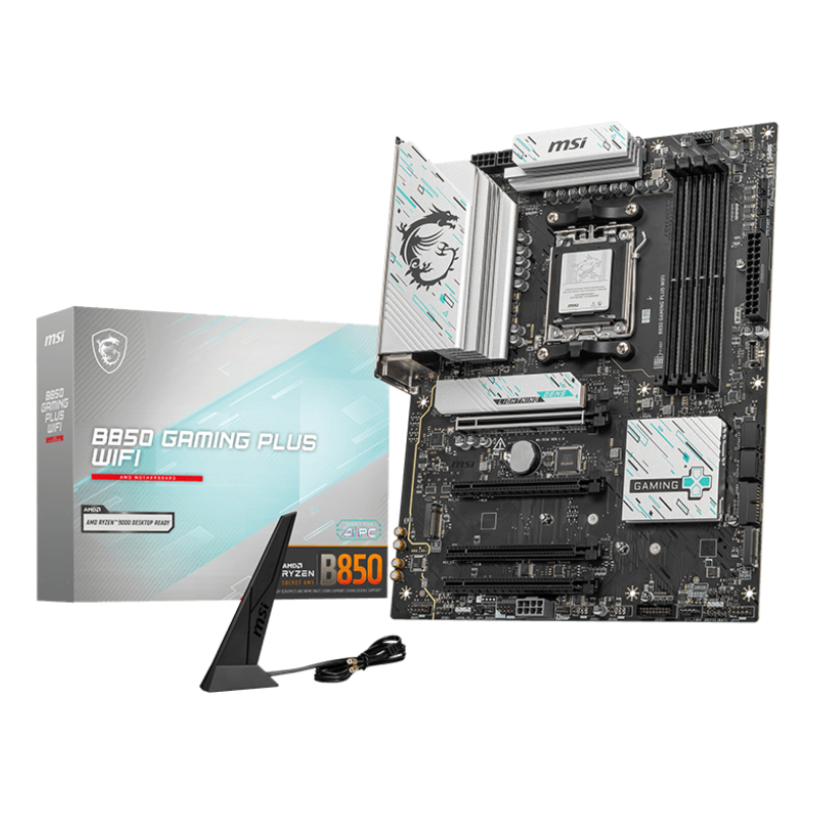 MSI MB AMD AM5 MAG B850 GAMING PLUS WIFI