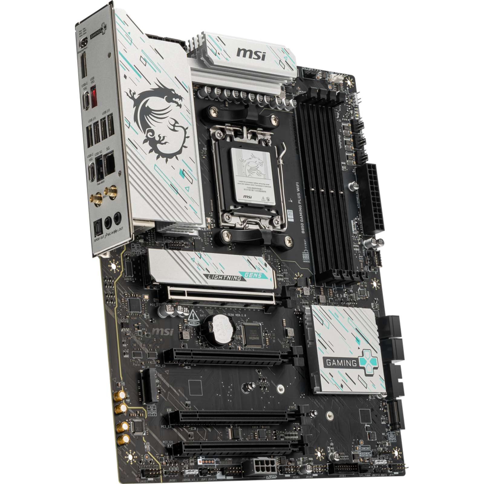 MSI MB AMD AM5 MAG B850 GAMING PLUS WIFI