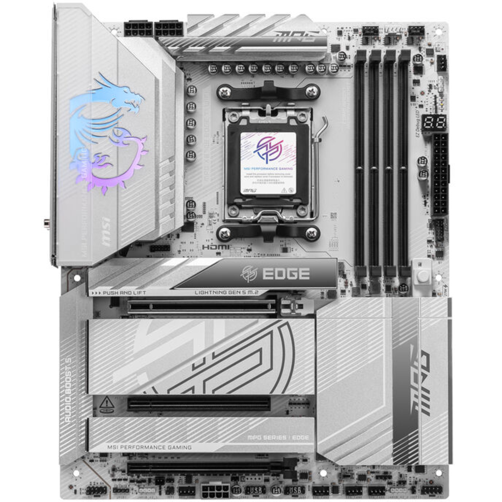 MSI MB AMD AM5 MPG X870E EDGE TI WIFI
