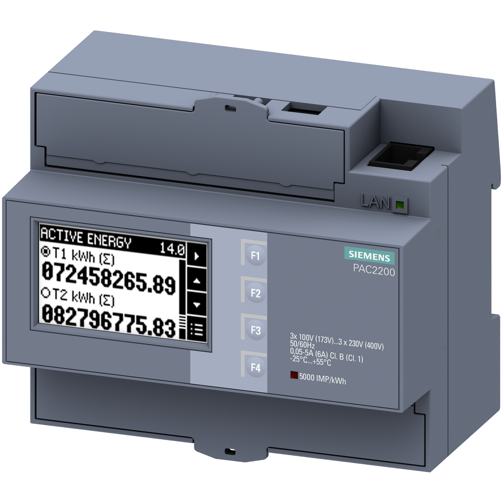 Siemens 7KM2200-2EA30-1EA1 Measuring Device SENTRON Measuring Device 7KM PAC2200 L-L 400 V