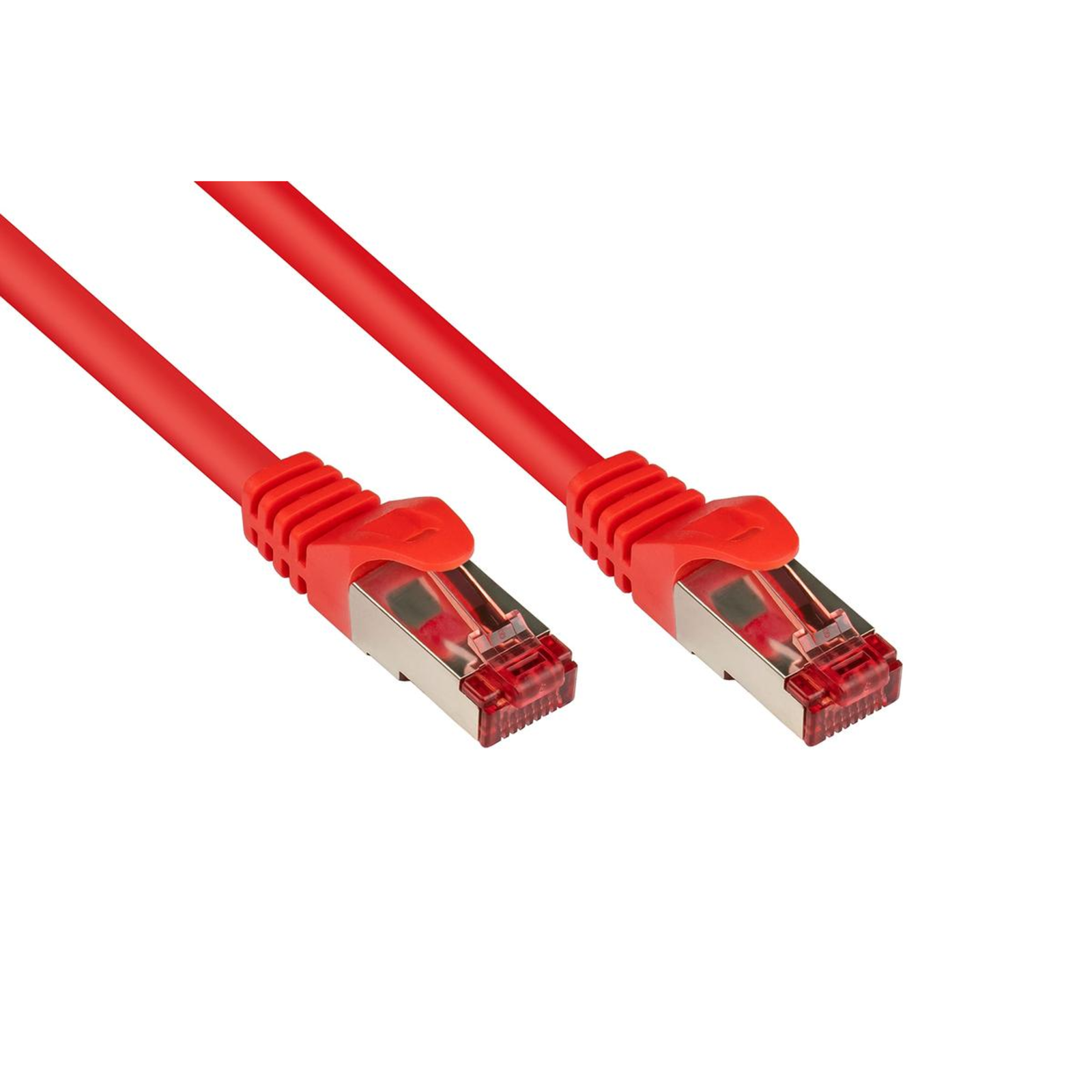 Good Connections Patch Cable 0.25m Cat6 2x RJ45 PIM Red