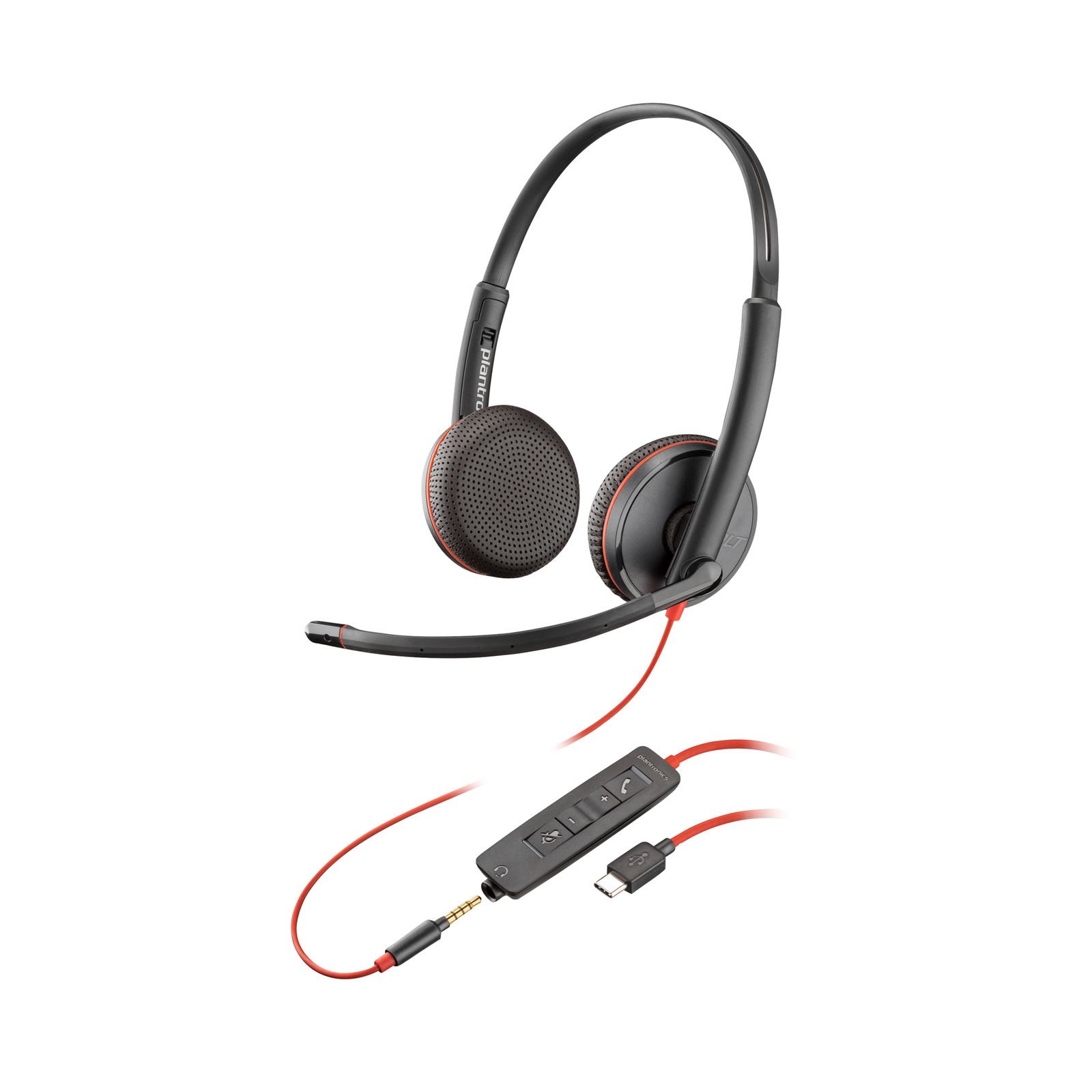 HPI Poly Blackwire C3225 Cabling Headset Black