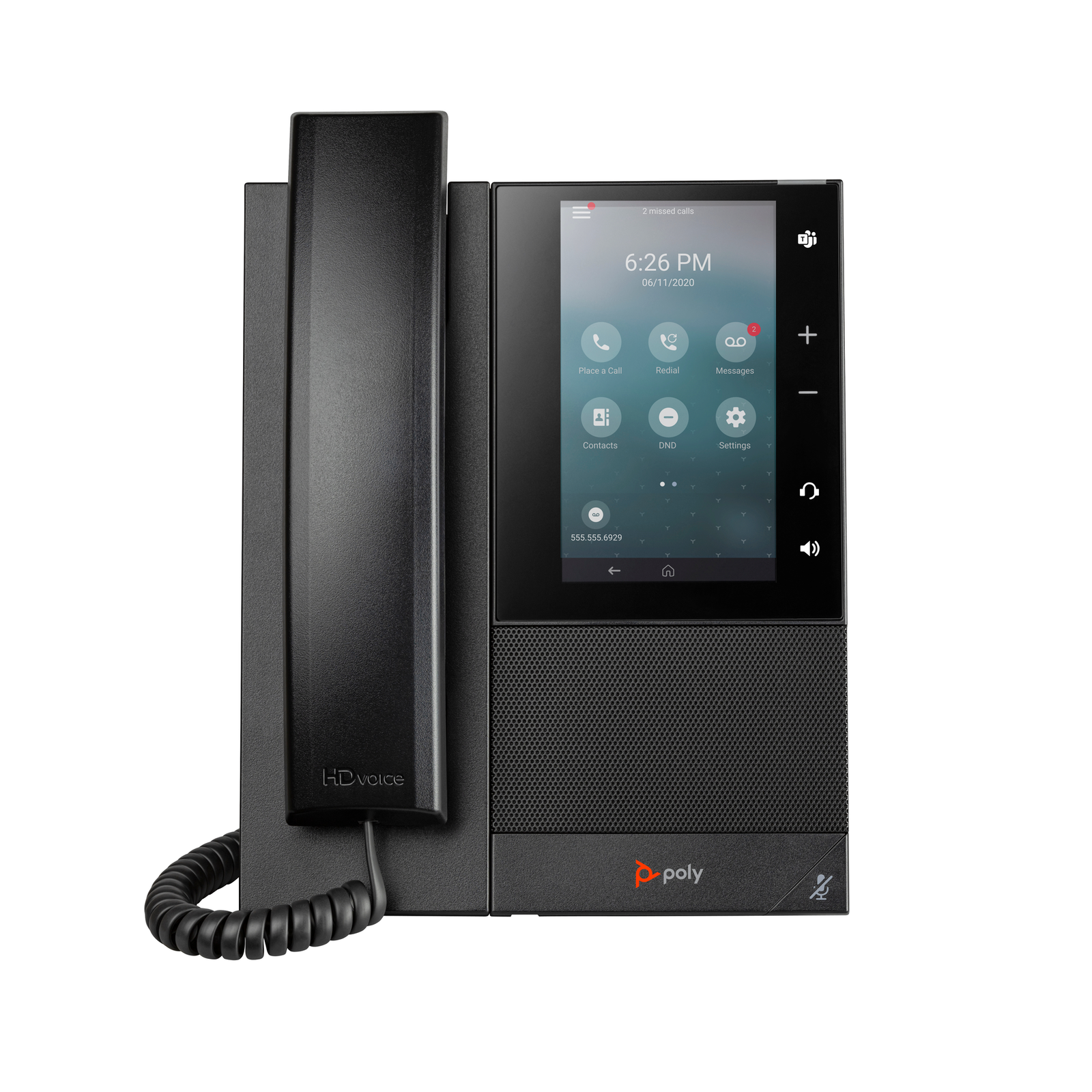 HPI Poly CCX 505 VoIP Phone SIP RTCP RTP
