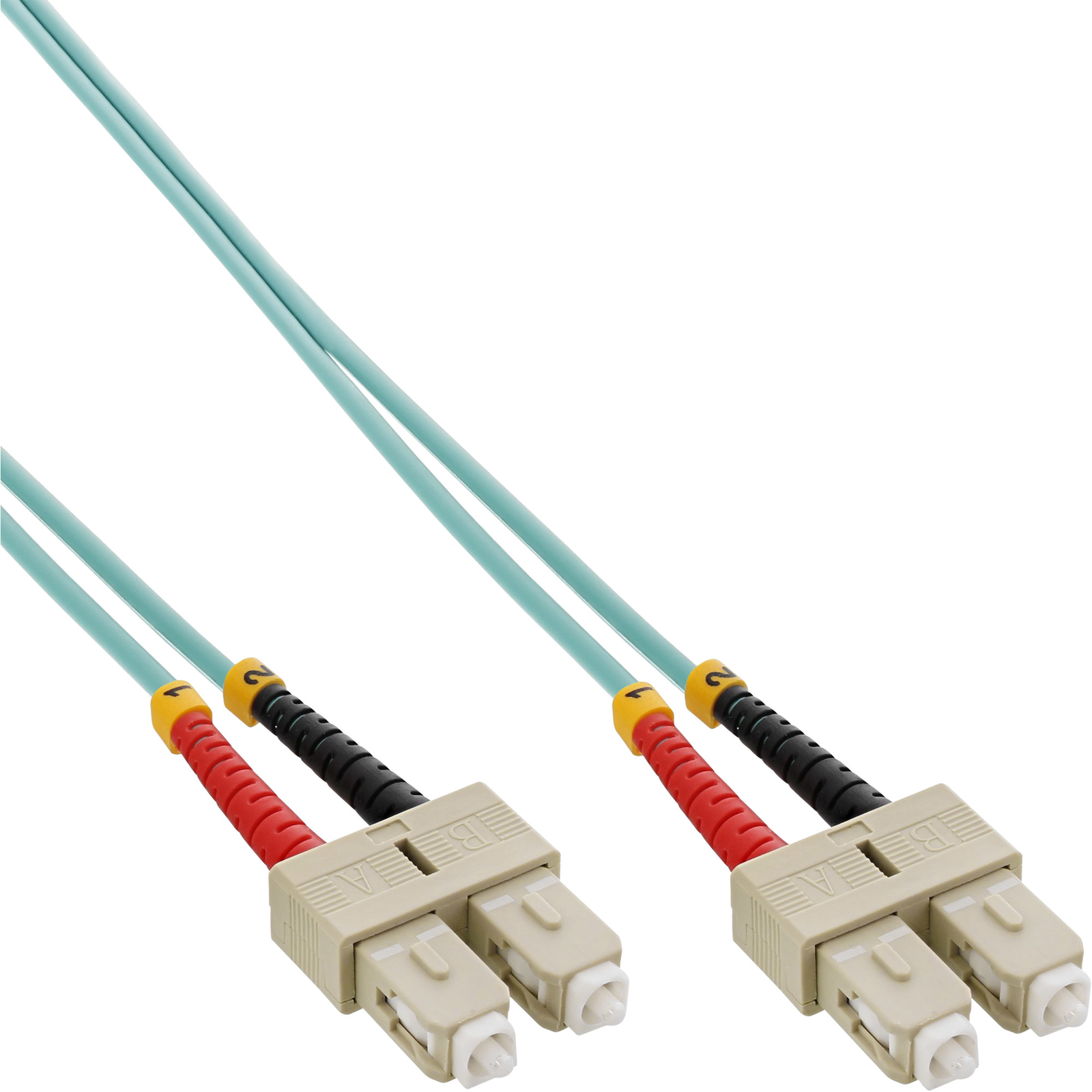 InLine Fiber Optic Duplex Cable SC-SC 50-125 OM3 5m