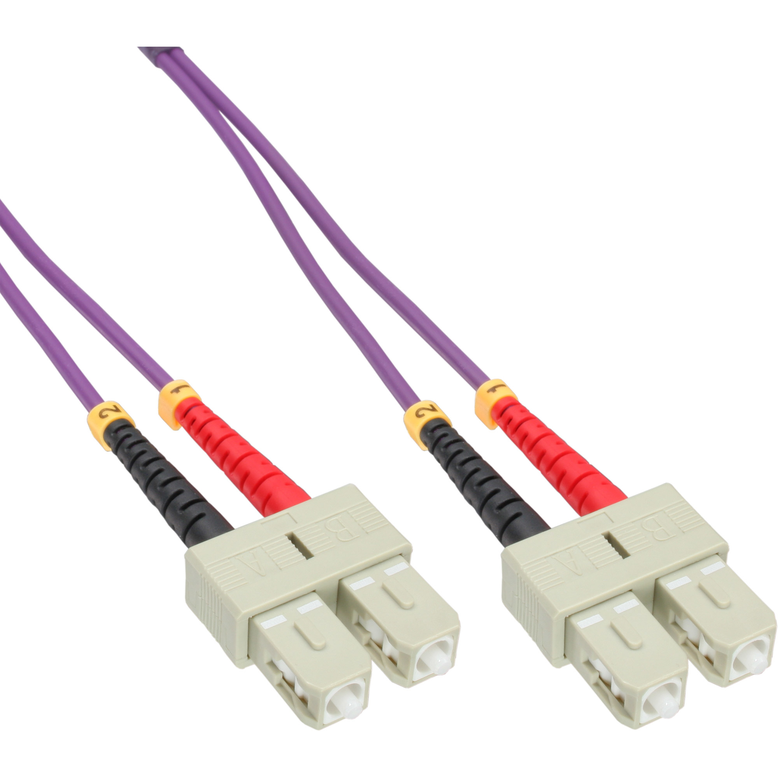 InLine Fiber Optic Duplex Cable SC-SC 50-125 OM4 10m