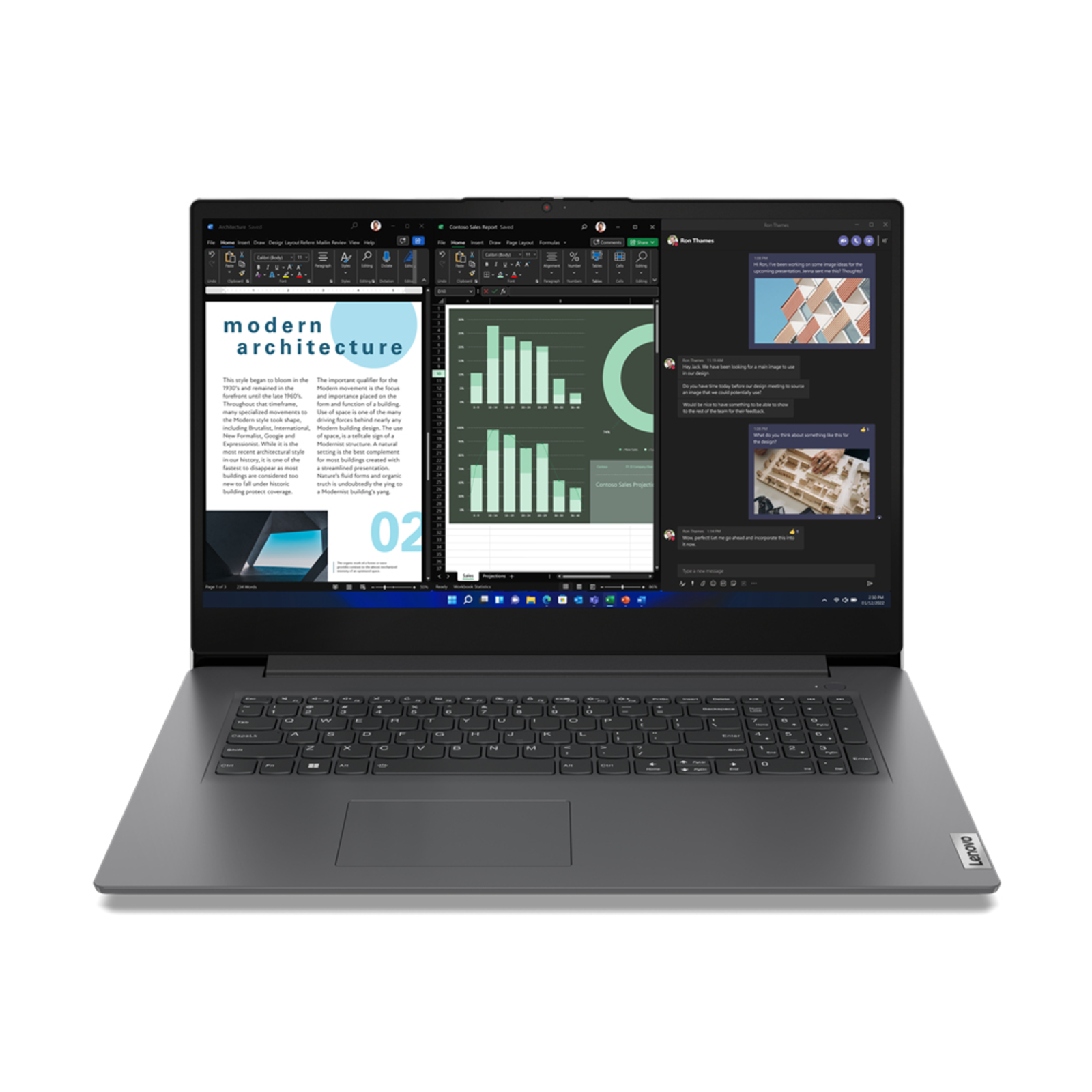 Lenovo V17 G4 IRU 83A2 180hinge Design Core I5 13420H 2.1 GHz Win11Iris Xe 16GB RAM 512GB SSD