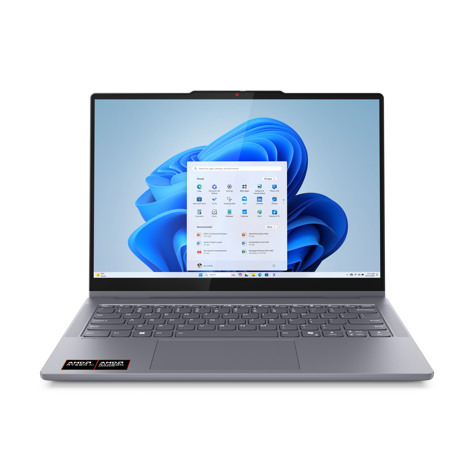 Lenovo IdeaPad 5 2-in-1 14inch WUXGA OLED AMD Ryzen AI 7-350 16GBRAM 512GB SSD Win11 QWERTZ
