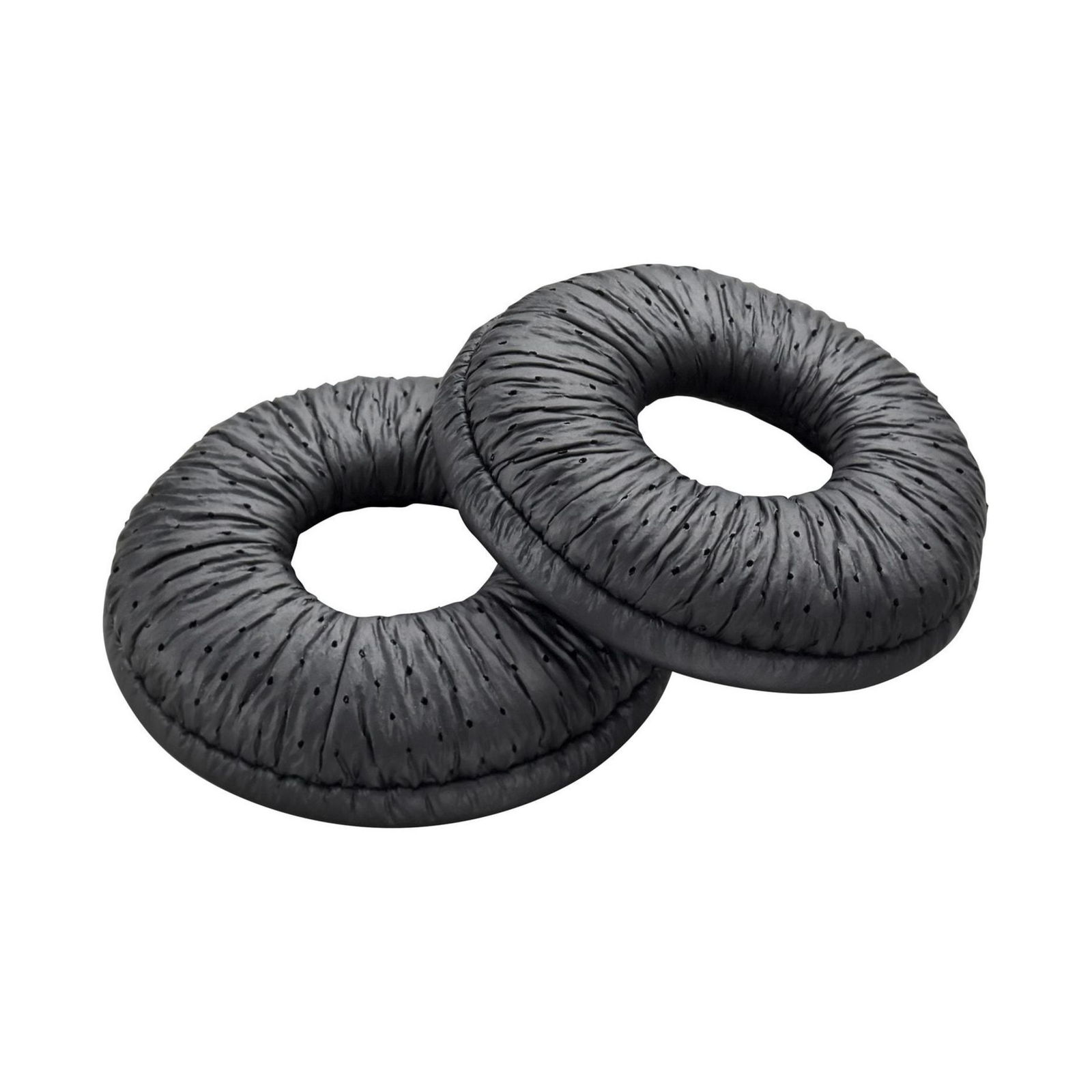 HPI Poly Ear Pads for Wireless Headset Synthetic Leather Black Pack of 2