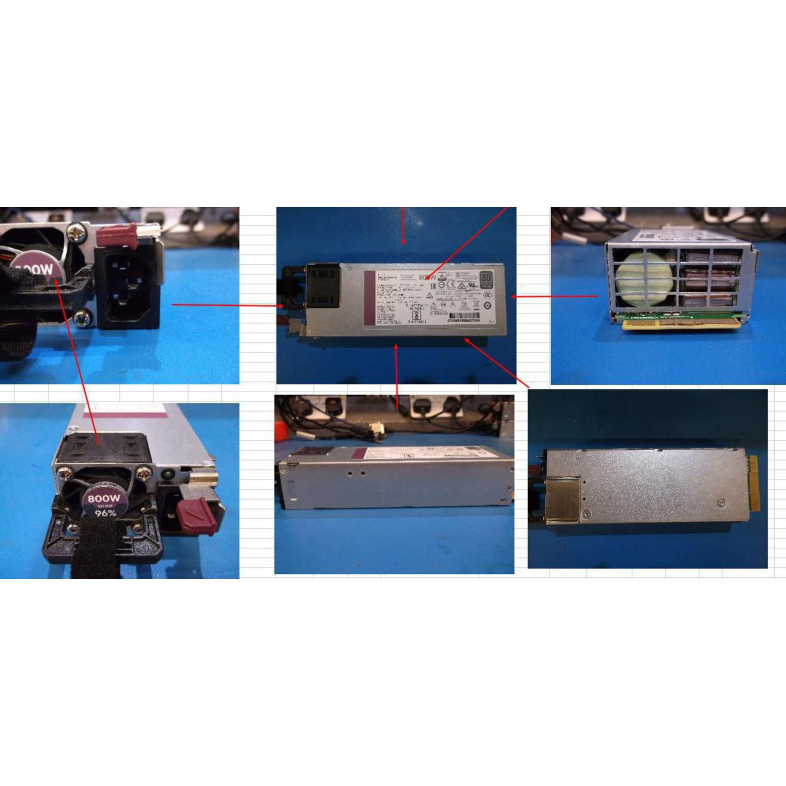 HPE Power Supply Unit 800 Watt 12 V Hotswap/Hot