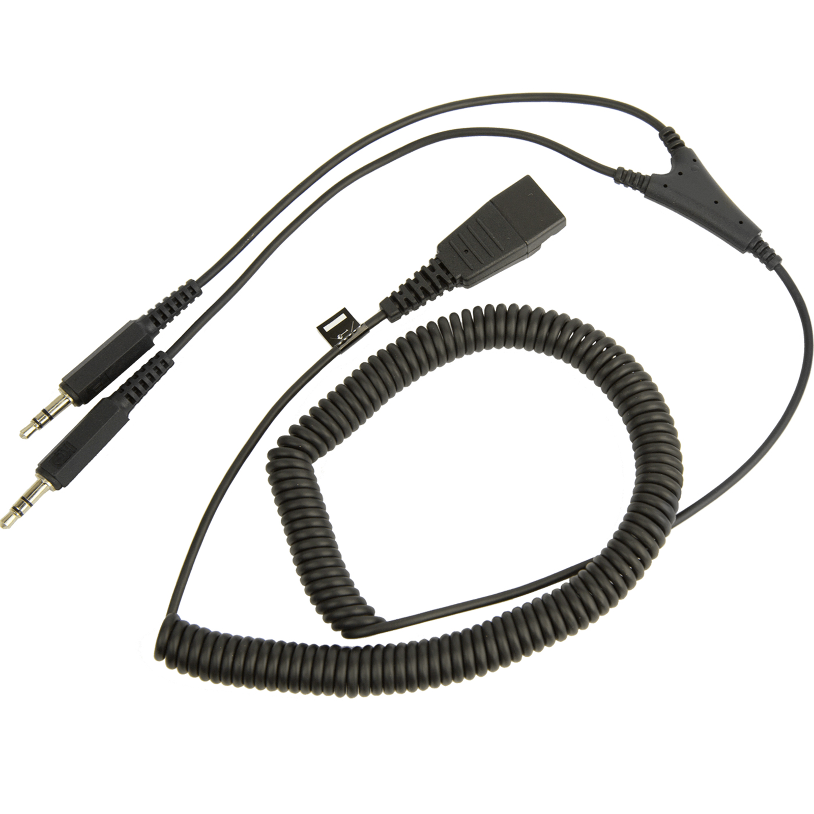 Jabra Headset Cable Mini Plug Male to Quick Disconnect Male