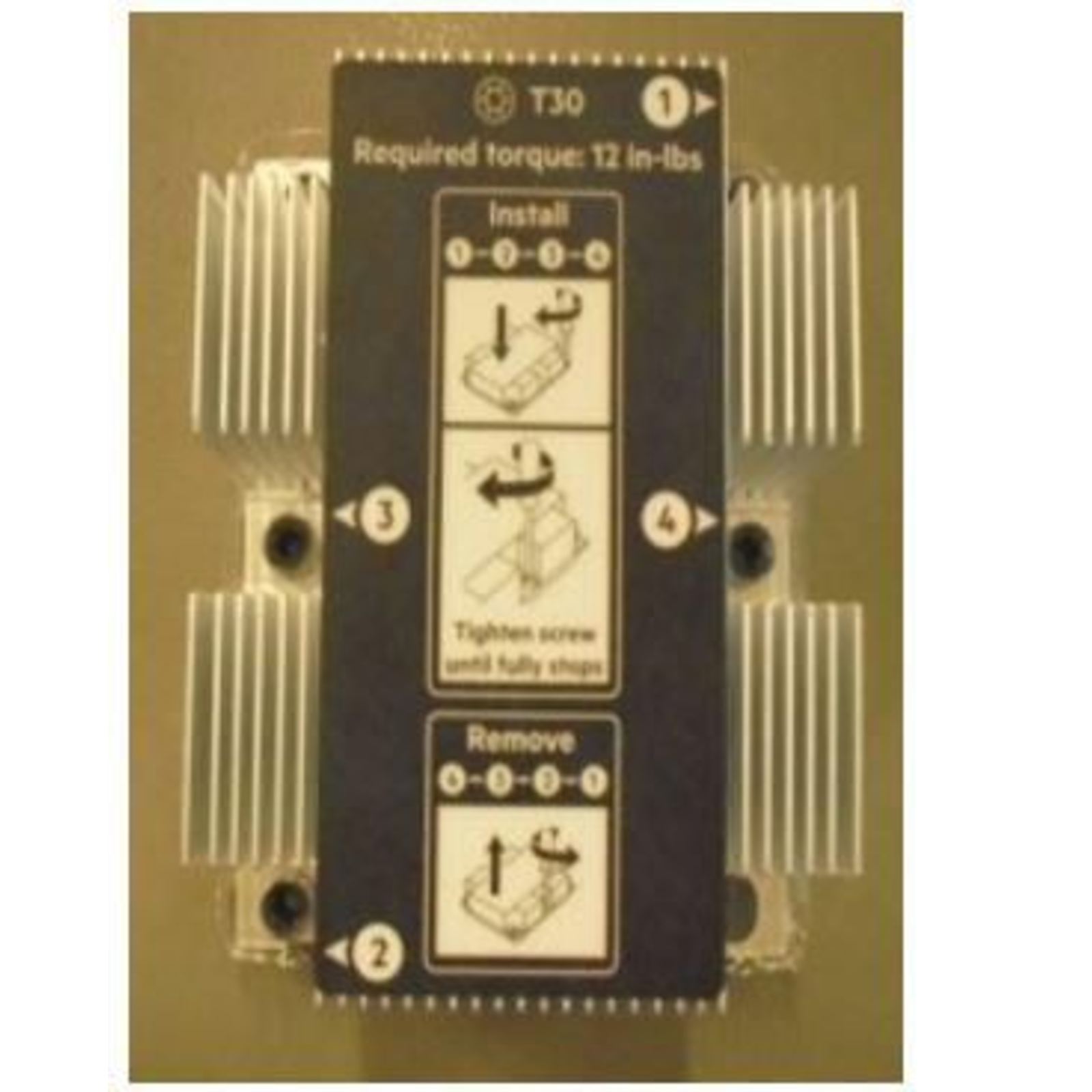 HPE SPS-Heatsink STD