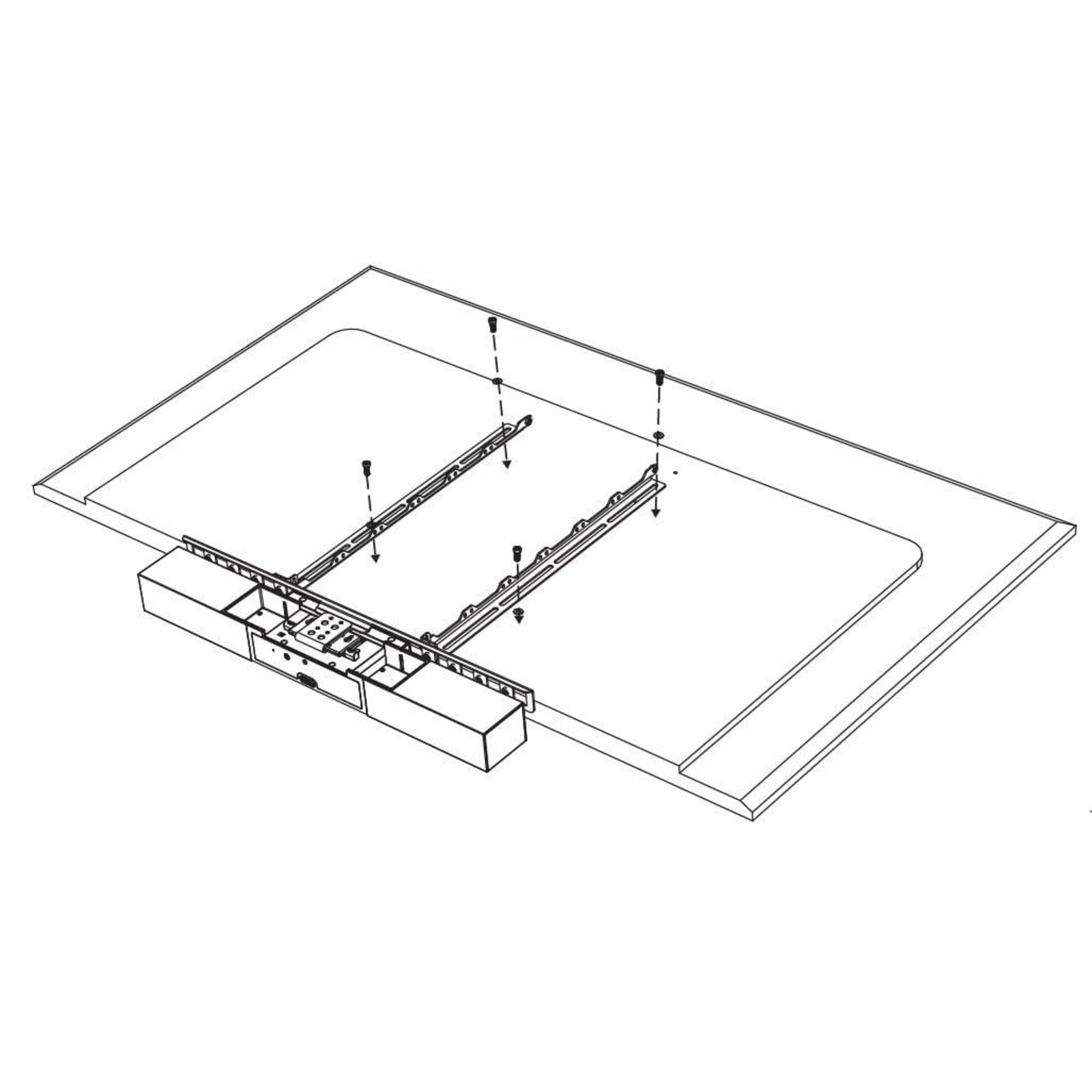 HPI Poly Mounting Kit VESA Mount for