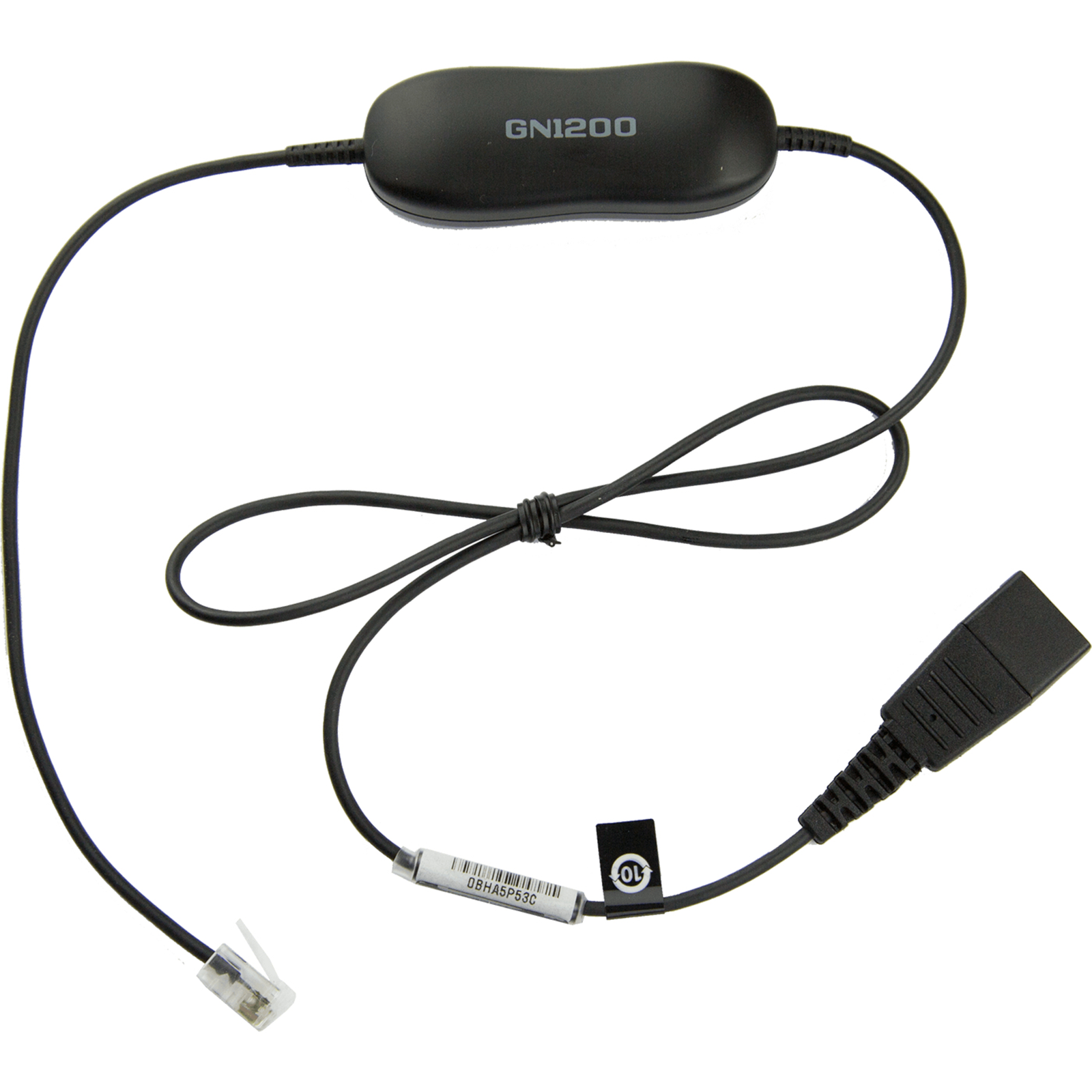 Jabra Smart Cord Headset Cable Black for Cisco IP Phone 78XX