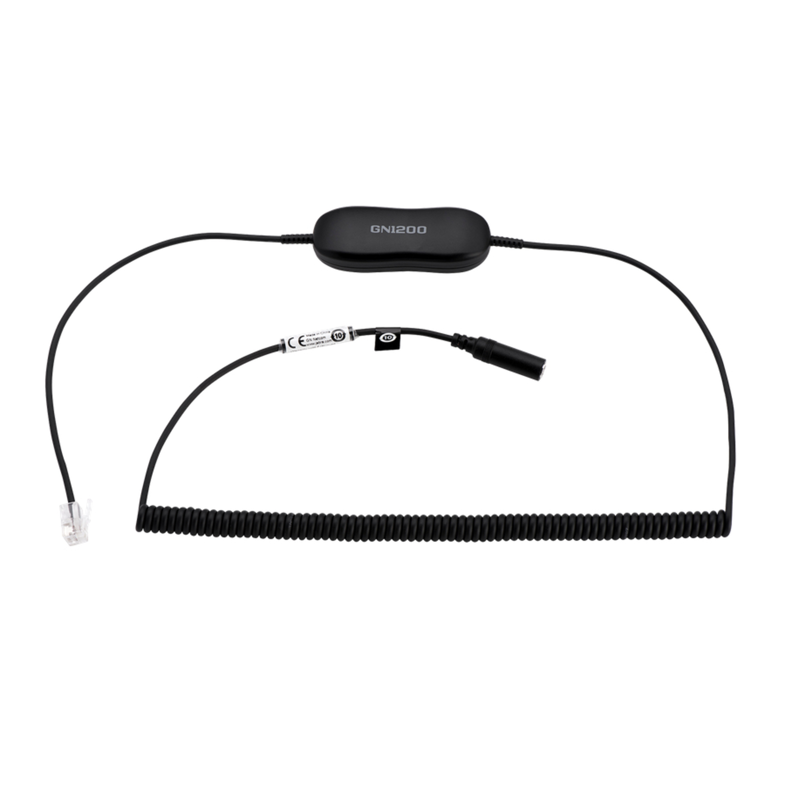 Jabra GN1200 Headset Adapter RJ-9 M to Mini Plug W