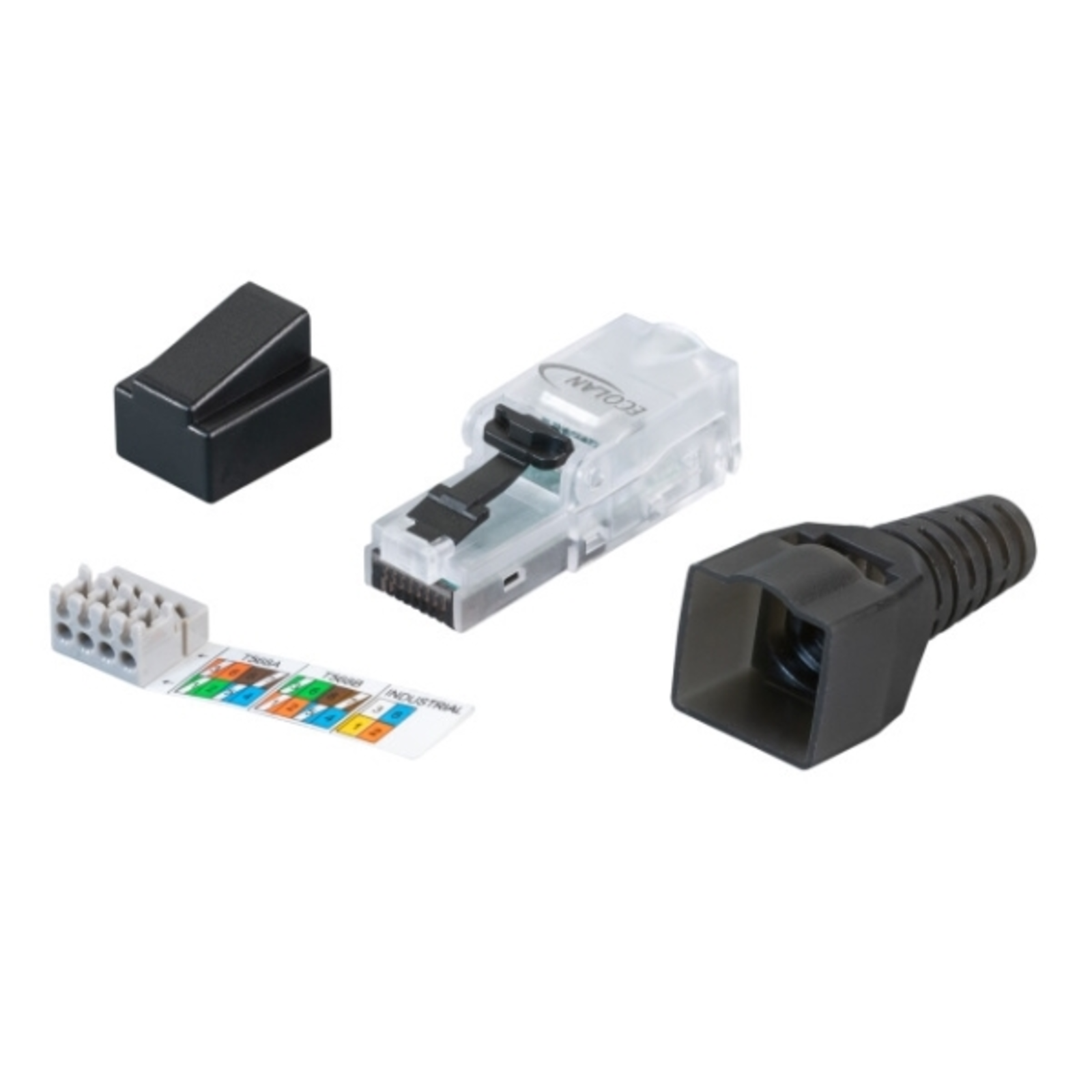 EFB Elektronik ECOLAN RJ45 Connector UTP Cat.6 Field-terminable