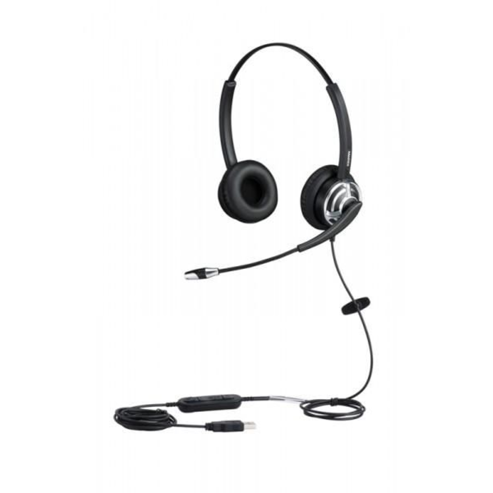 ALLNET 8805-8.2MS Wired Office Call Centre Headset Black
