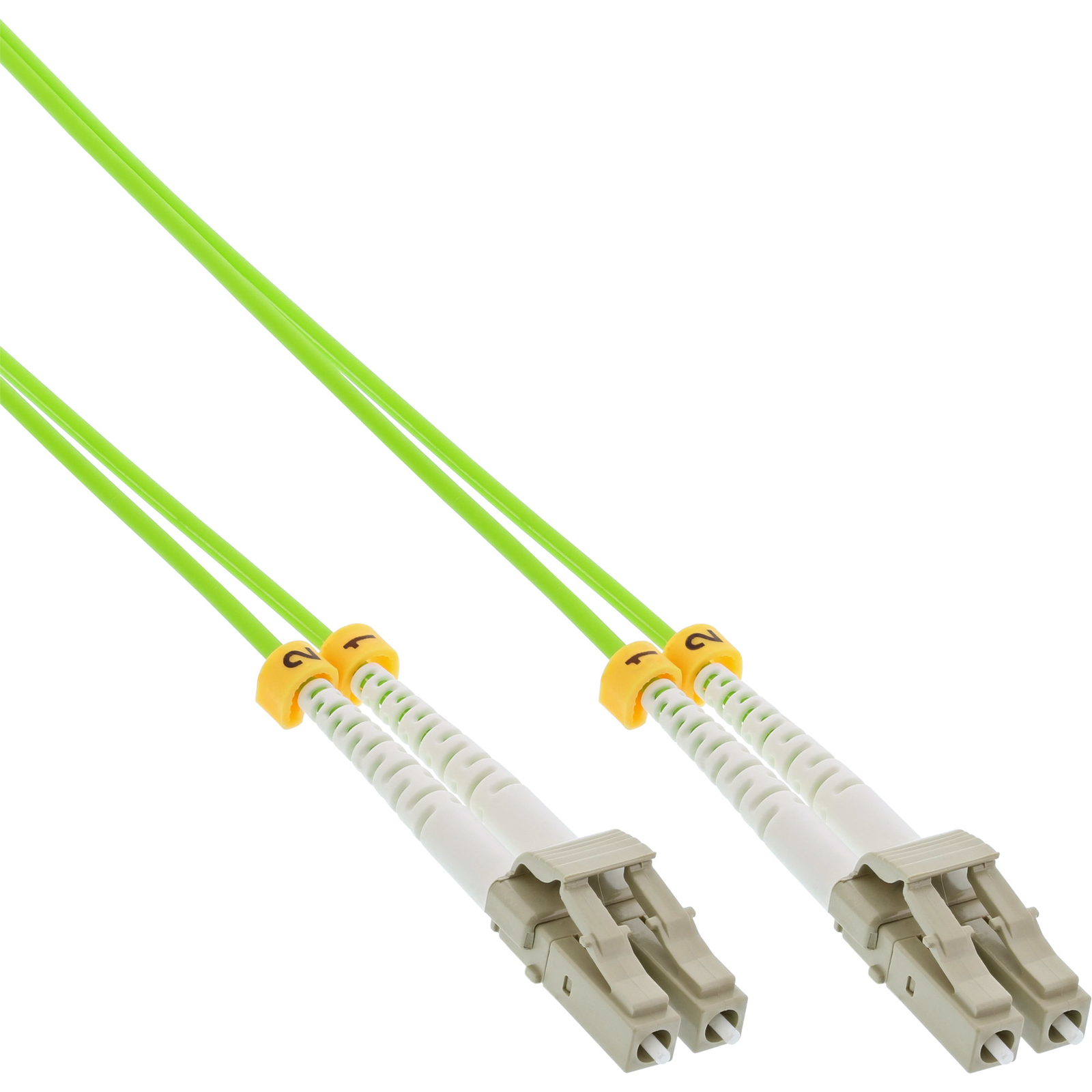 InLine Fibre Optic Duplex Cable LC-LC- OM5 10m