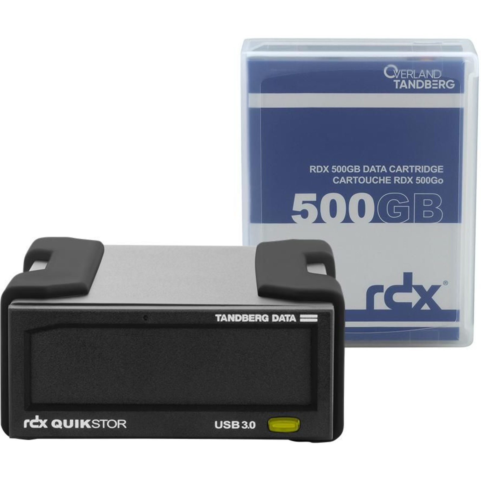 Tandberg RDX Quikstor External Drive Kit 500GB USB