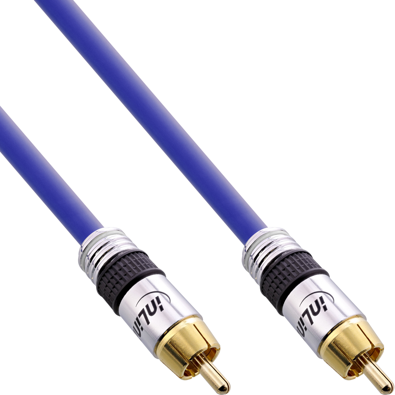 InLine Cinch Cable AUDIO PREMIUM 1x Cinch Plug Plug 5m