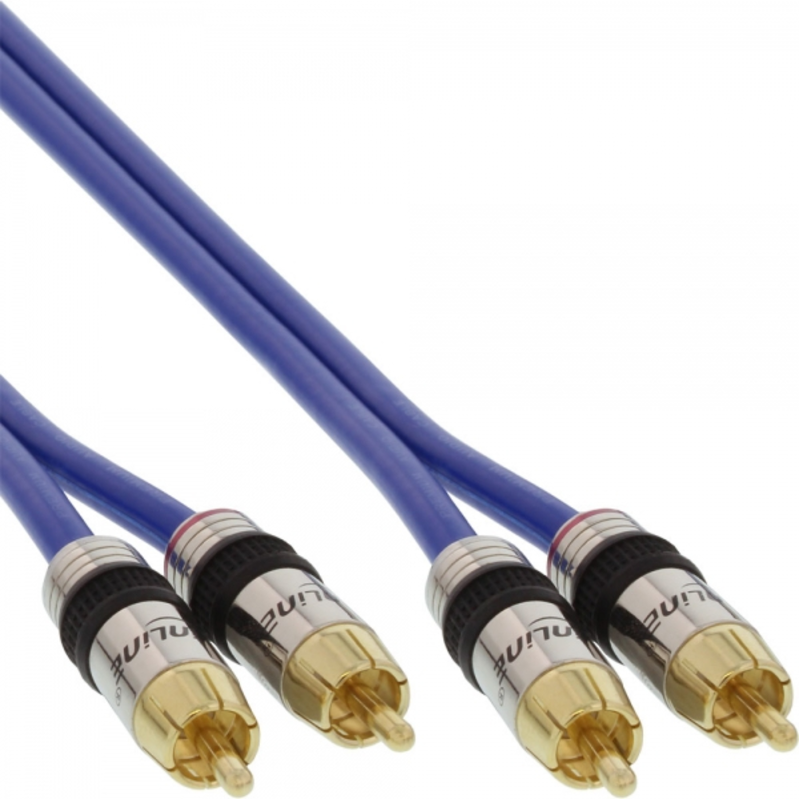 InLine Cinch Cable AUDIO PREMIUM 2x Cinch Plug Plug 7m