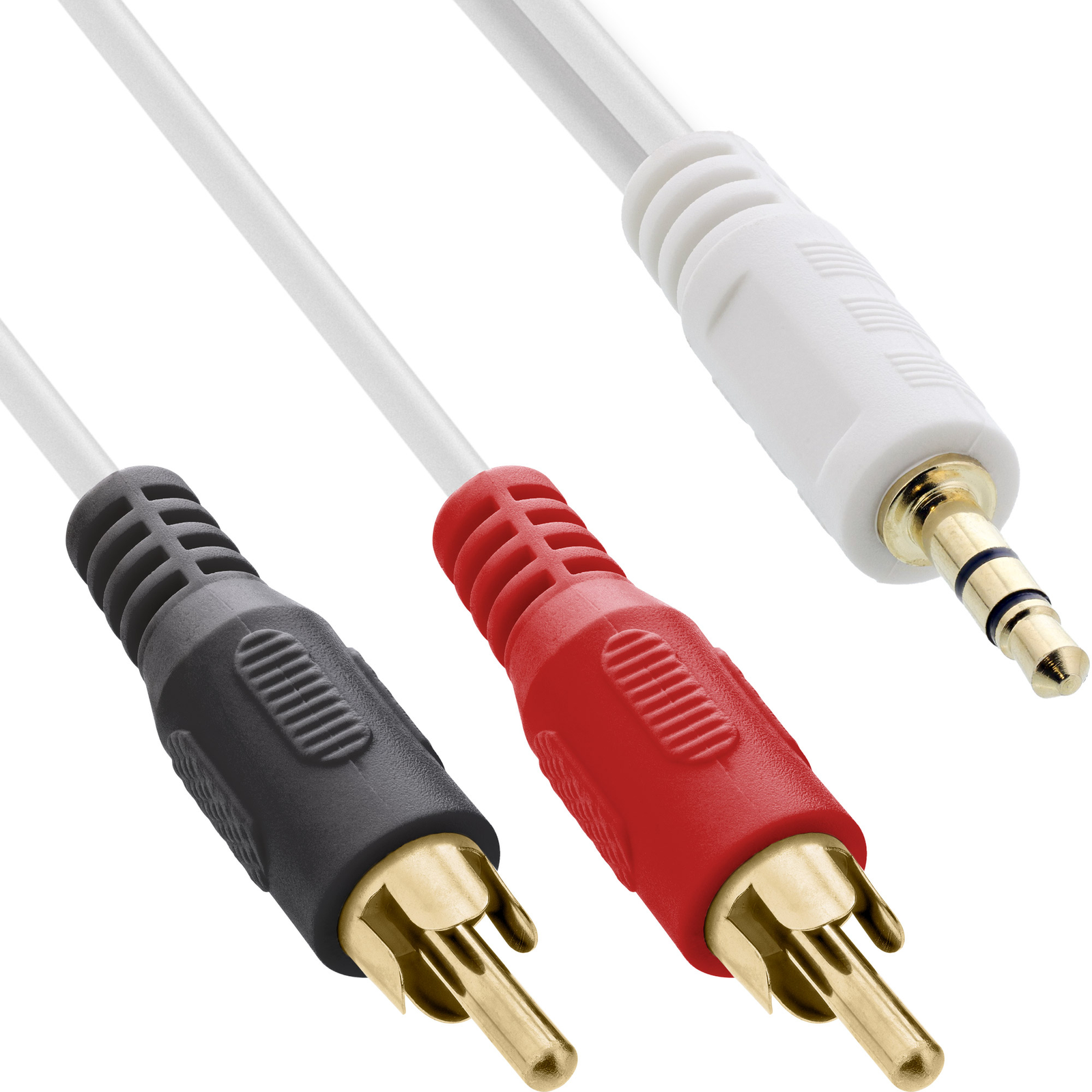 InLine RCA-jack Cable 2x RCA Plug to 3.5mm Jack Plug 7.5m