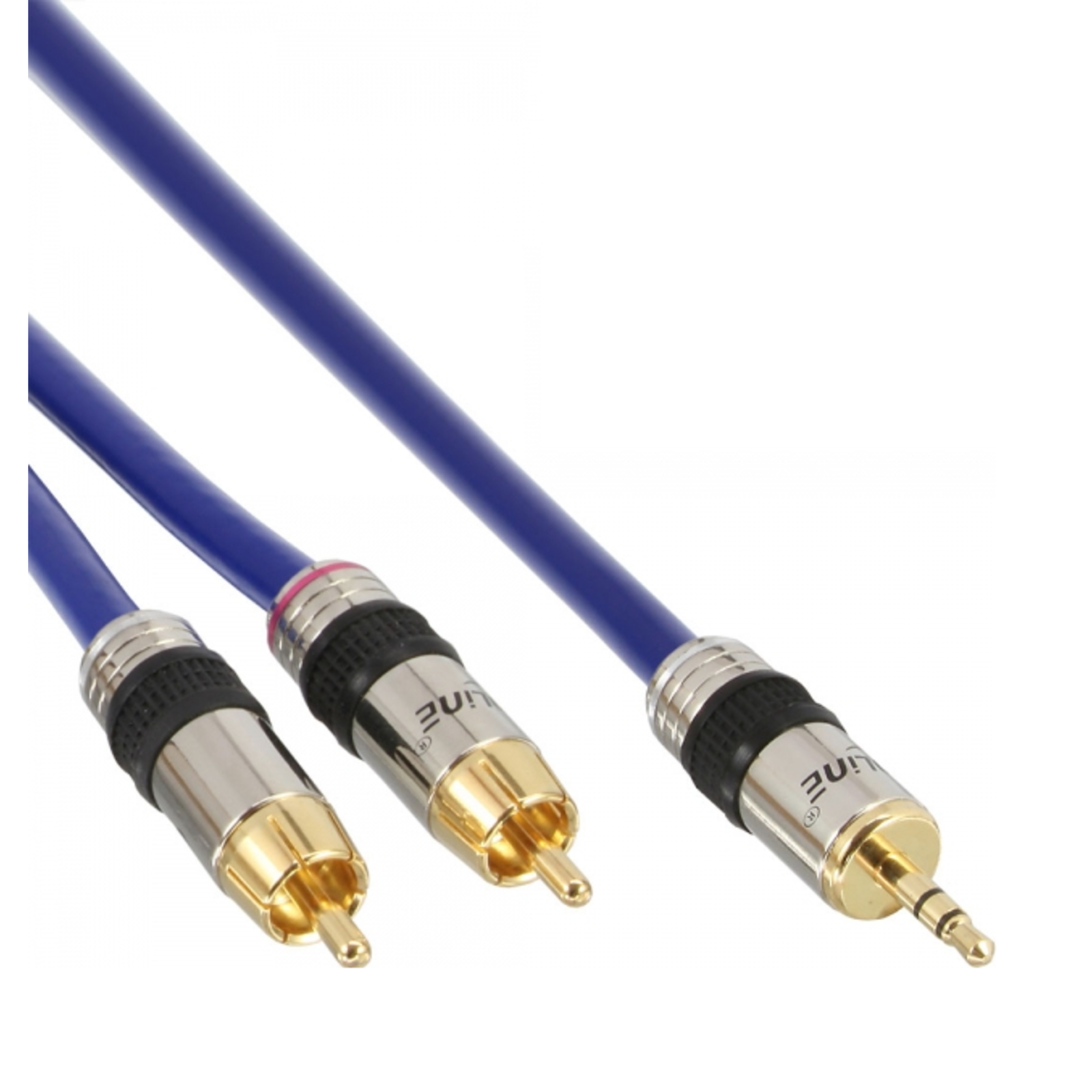 InLine Premium Audio Cable Stereo Mini Jack Plug Male to RCA Male
