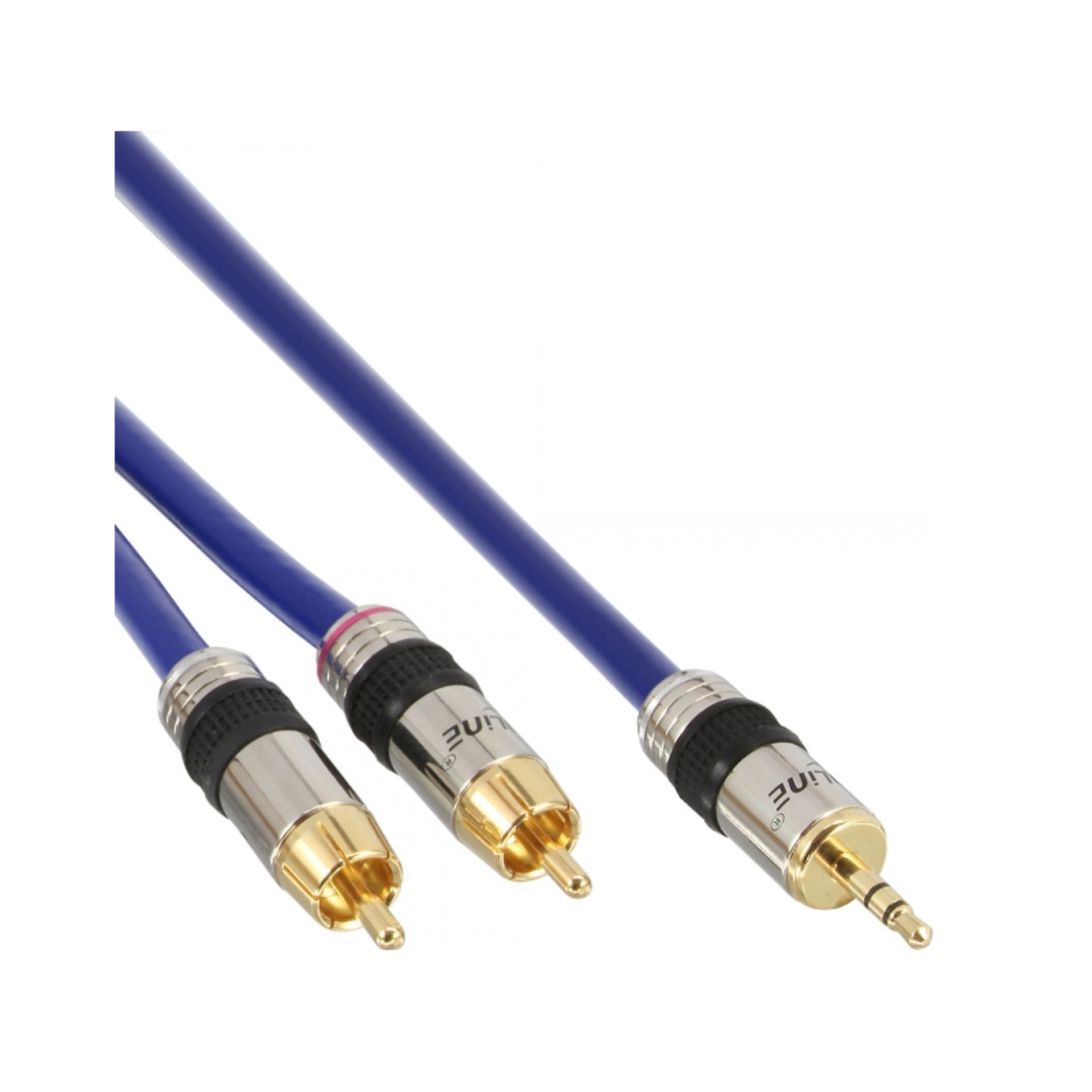 InLine Premium Audio Cable RCA Male to Stereo Mini Jack Plug Male