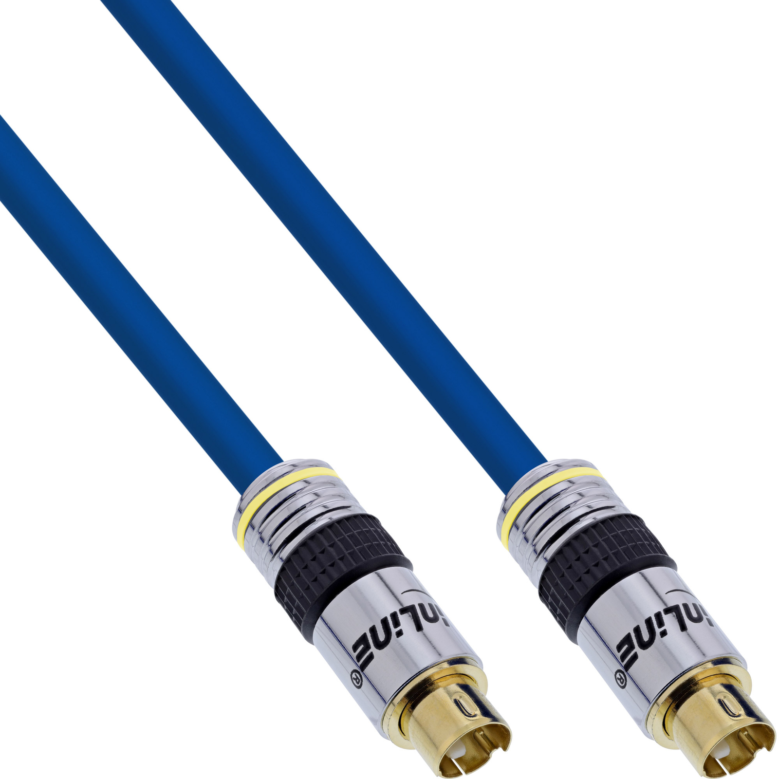 InLine S-VHS Cable PREMIUM gold-plated Plugs 4-pin Mini DIN ST ST 15m