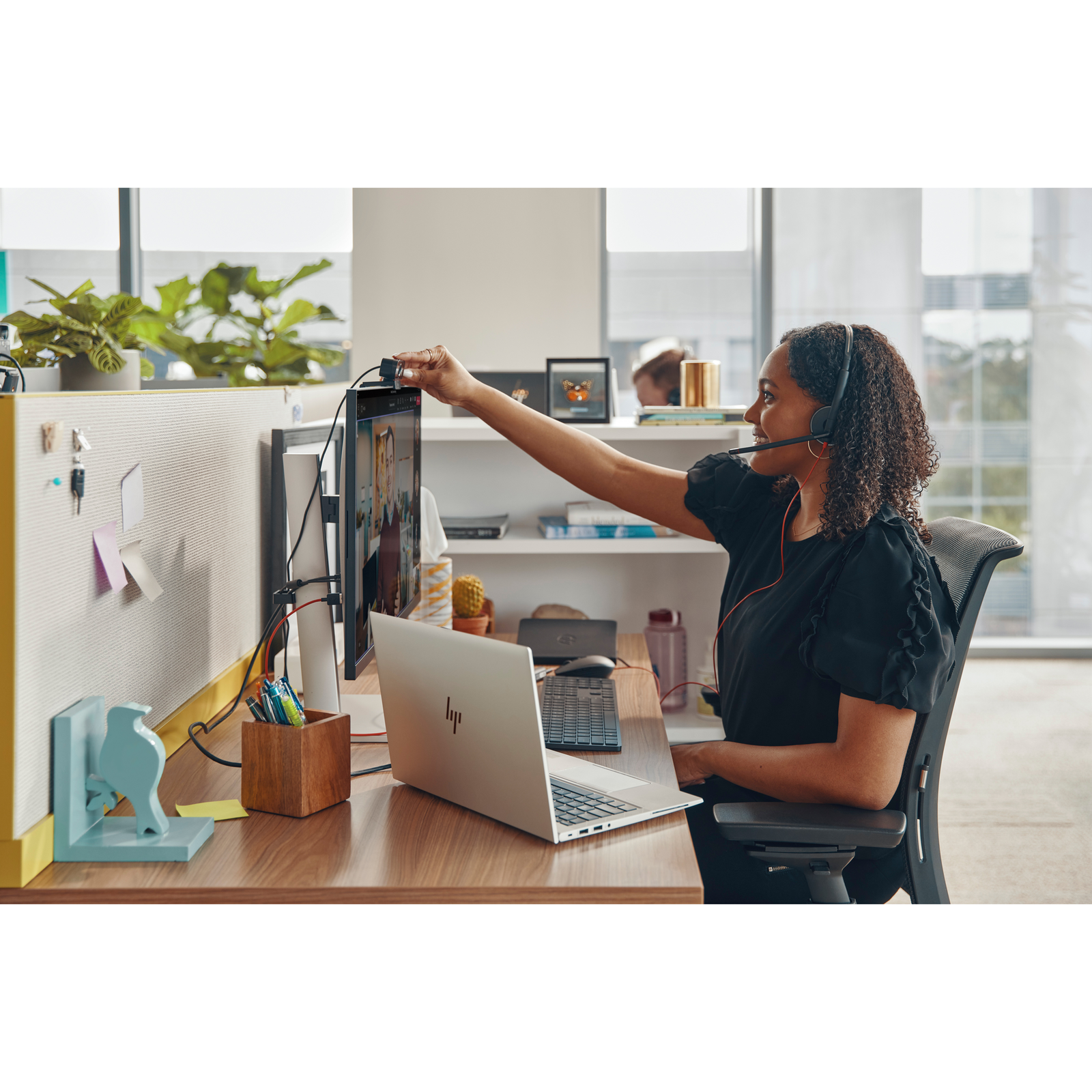 HPI Blackwire 3220 Stereo USB-C Headset +USB-C A Adapter