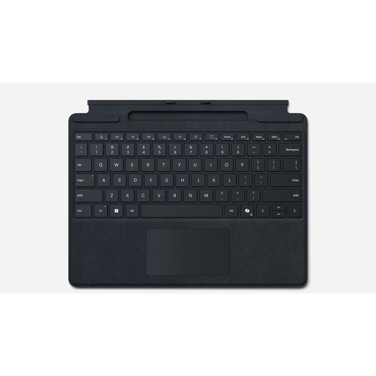 Microsoft Surface Pro Keyboard DE Black with Pen Storage/with Copilot Button without Pen