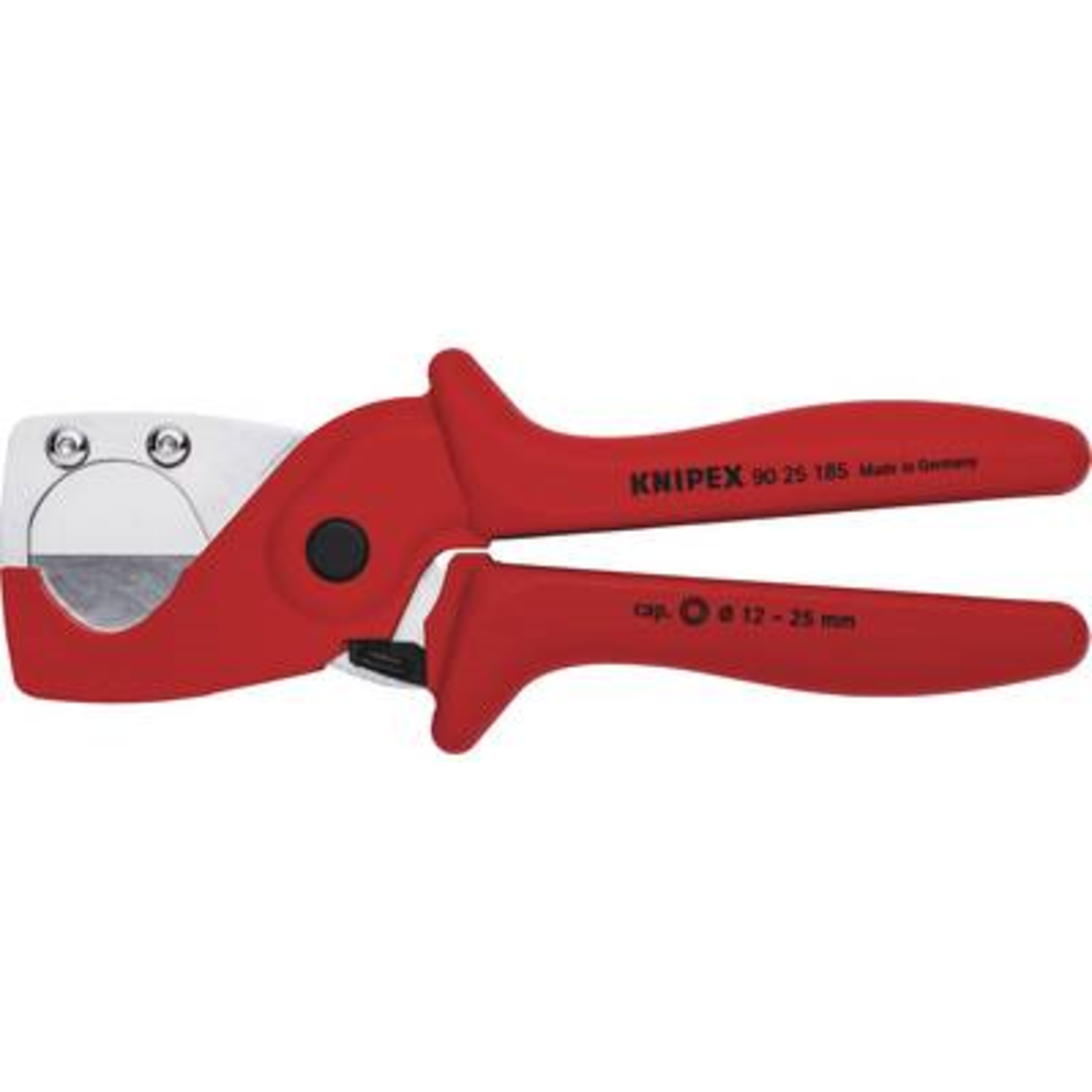 KNIPEX 90 25 185 Pipe Cutter Steel Plastic Red 1.2 Cm 18.5 Cm