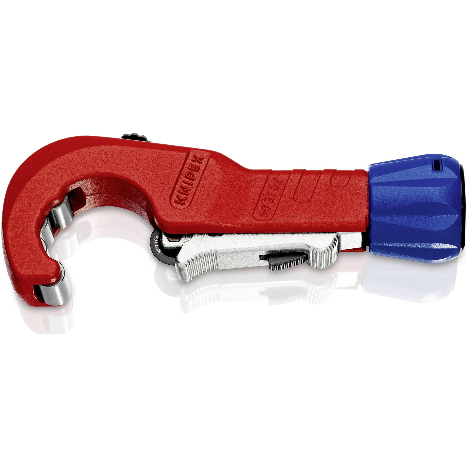 KNIPEX TubiX Pipe Cutter Stainless Steel Plastic Stainless Steel Blue Red 26 Cm