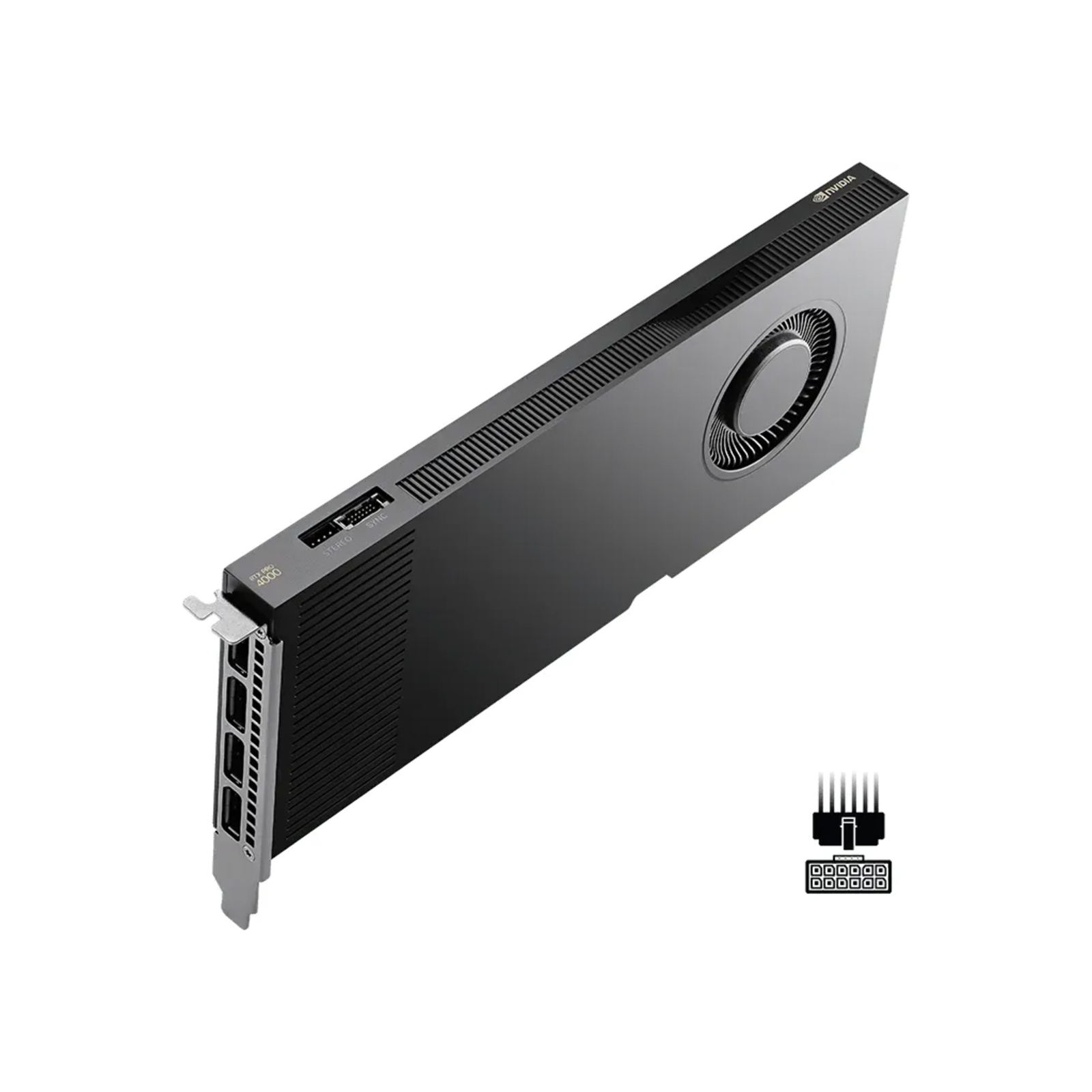 NVIDIA RTX PRO 4000 Graphics Cards RTX PRO 4000 24GB GDDR7 PCIe 5.0 X16 4 X DisplayPort Bulk