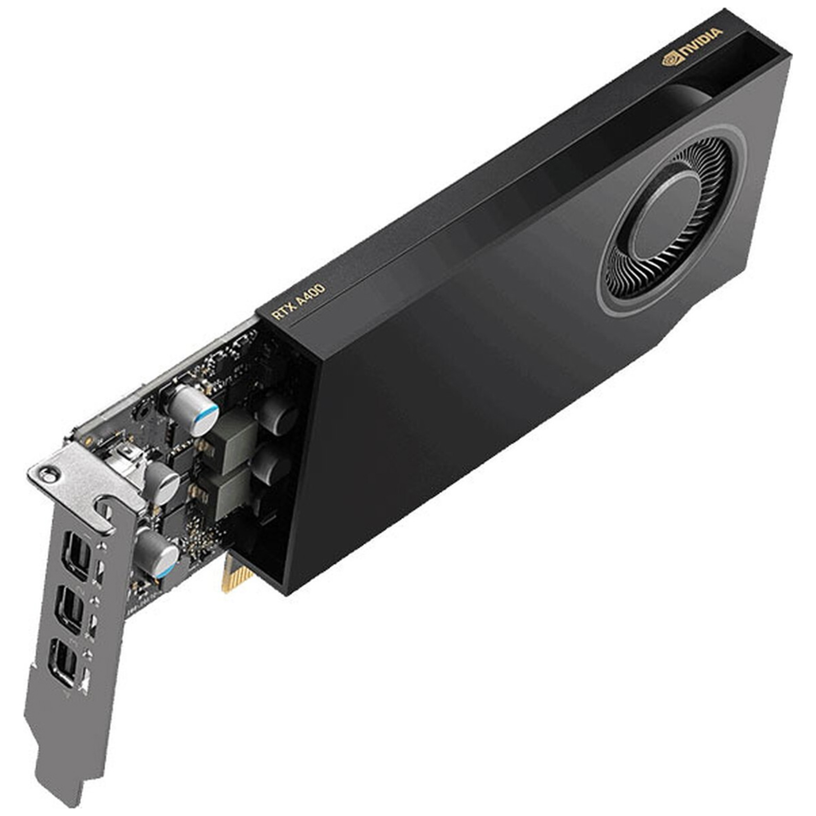 NVIDIA RTX A400 Graphics Cards RTX A400 4 GB GDDR6 PCIe 4.0 X8 4 X Mini DisplayPort