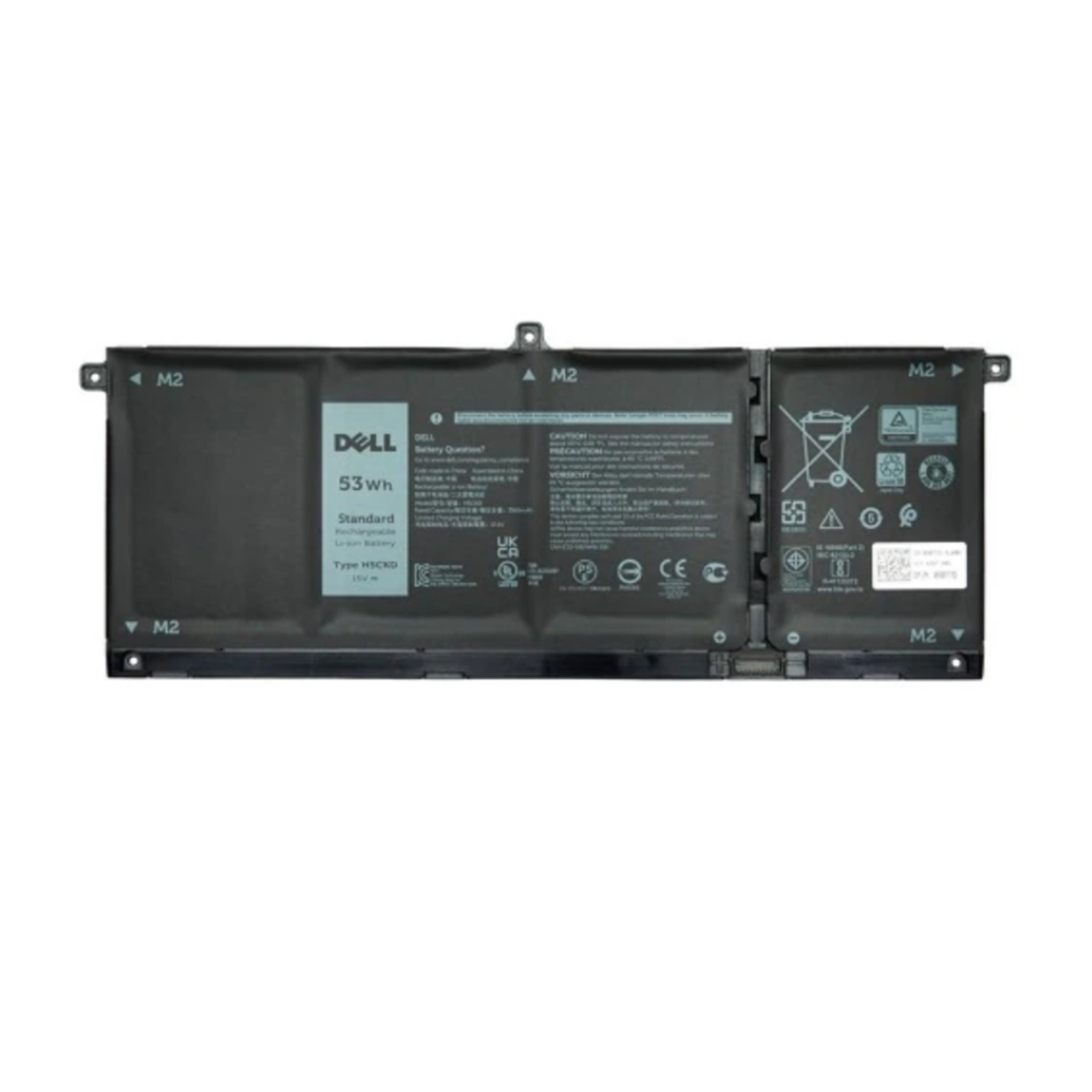 Dell Primary Notebook Battery for Inspiron 13 7300 53WH 4 Cell Lithium-Ionen