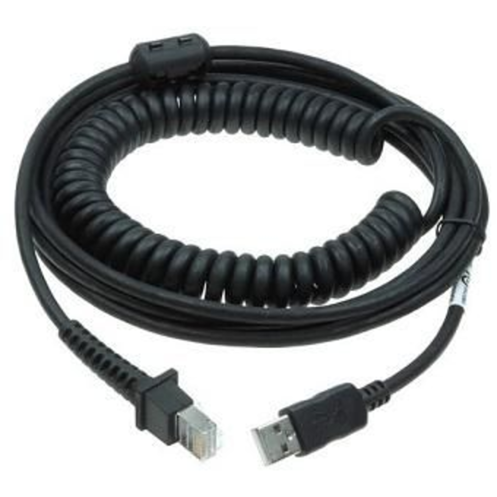 Datalogic USB Cable 5 M Coiled Black