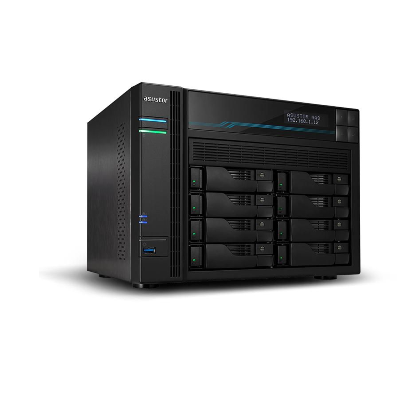 Asustor AS6508T NAS Server 8 Bay 2x USB 3.2 Gen 1 HUB (USB 3.0) 90-AS6508T00-MD30