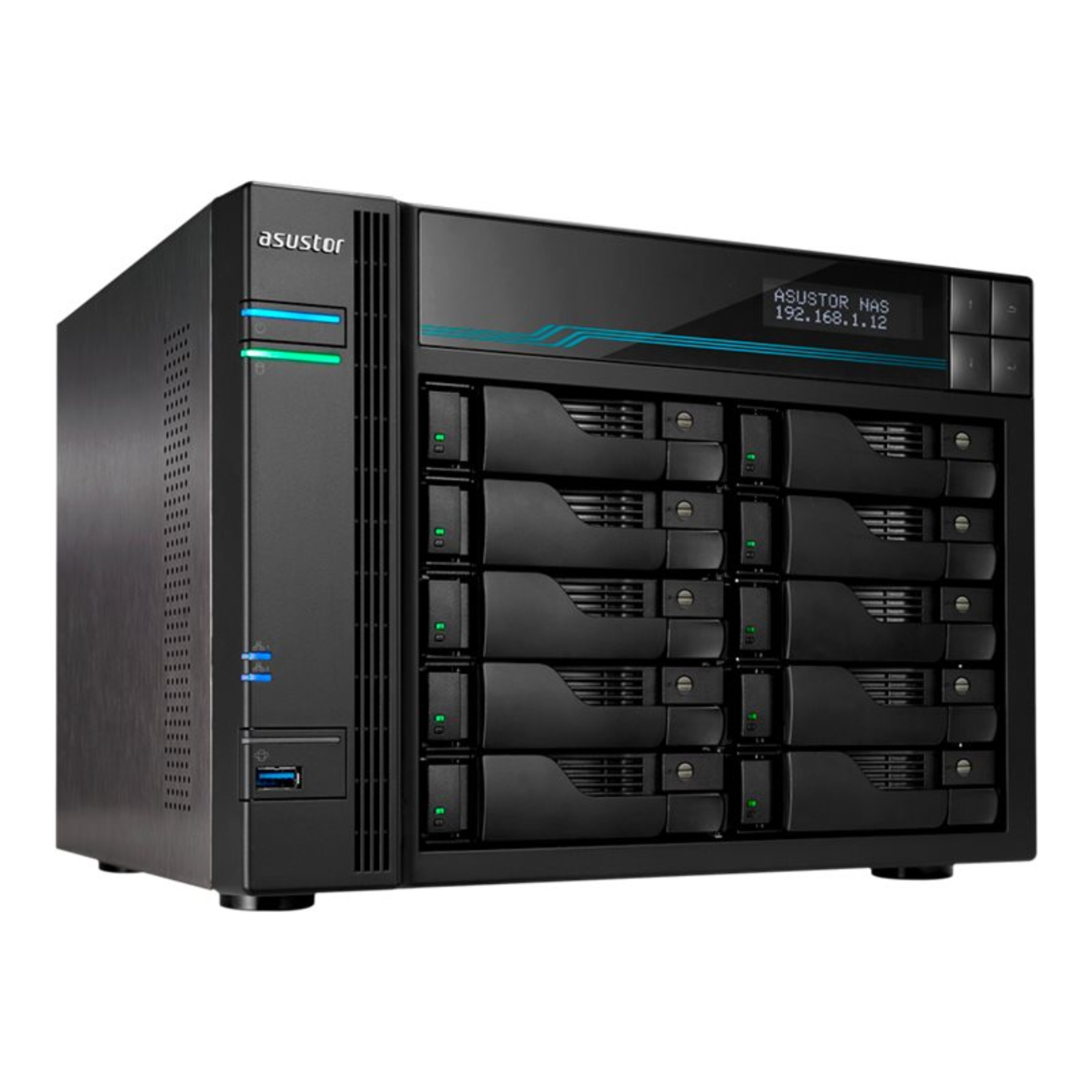 Asustor Lockerstor NAS AS6510T 10-Bay