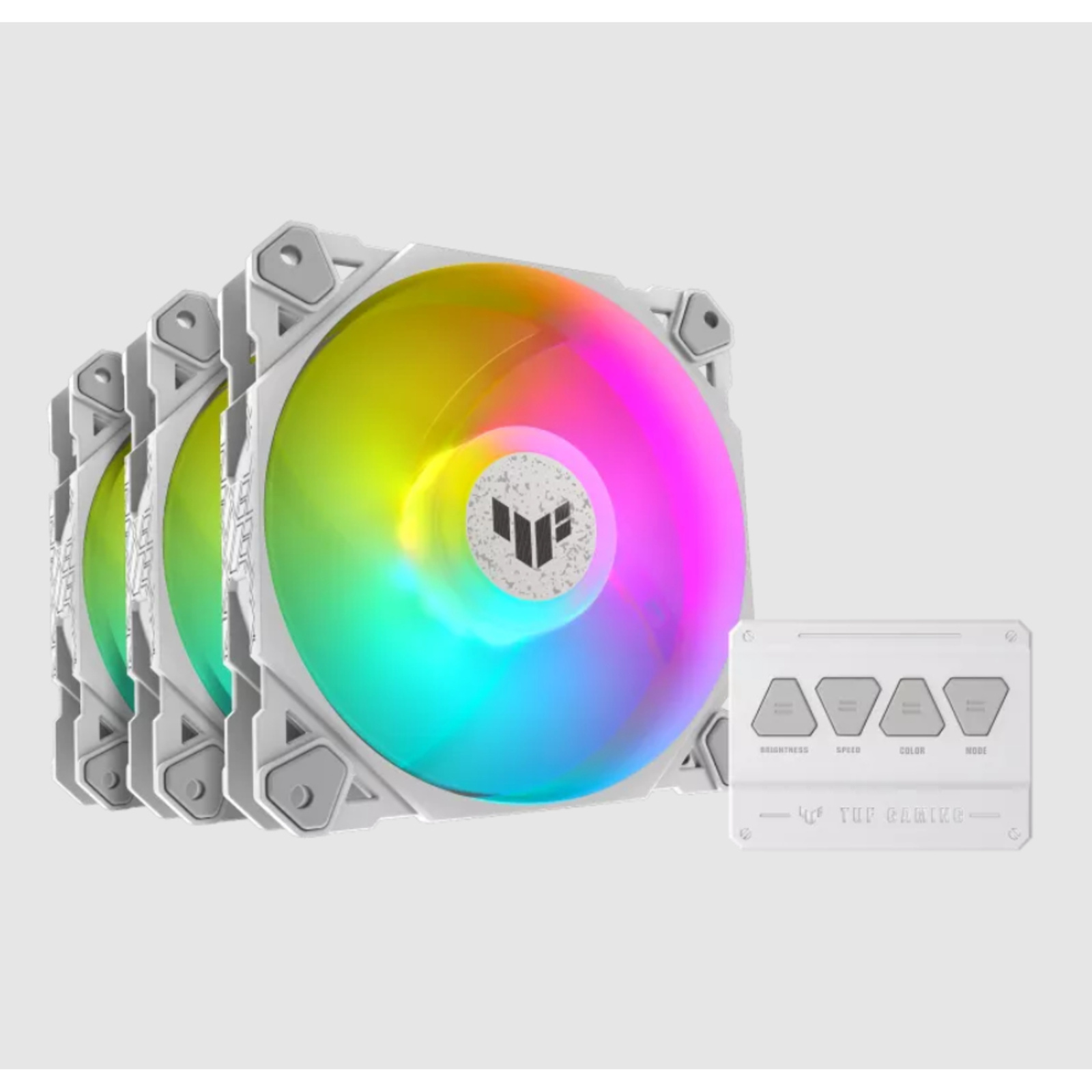 ASUS Fan TUF Gaming TF120 ARGB 3in1 + Controller White