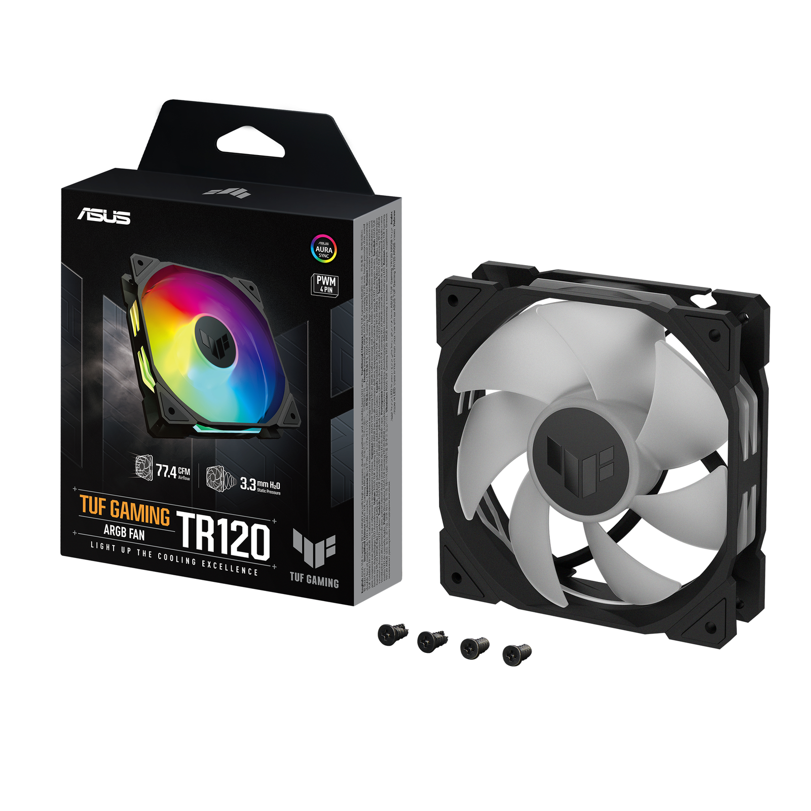 ASUS TUF Gaming TR120 ARGB Black Housing Fan