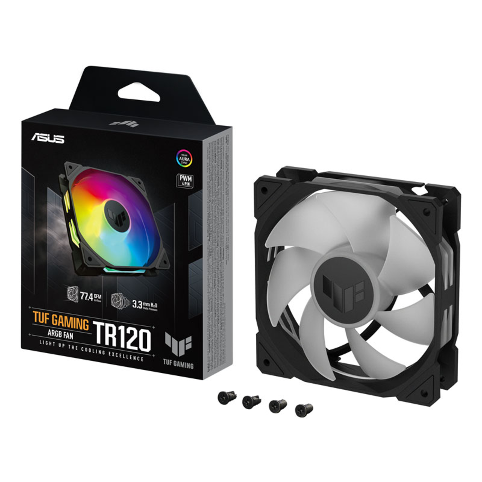 ASUS TUF Gaming TR120 ARGB Black Housing Fan